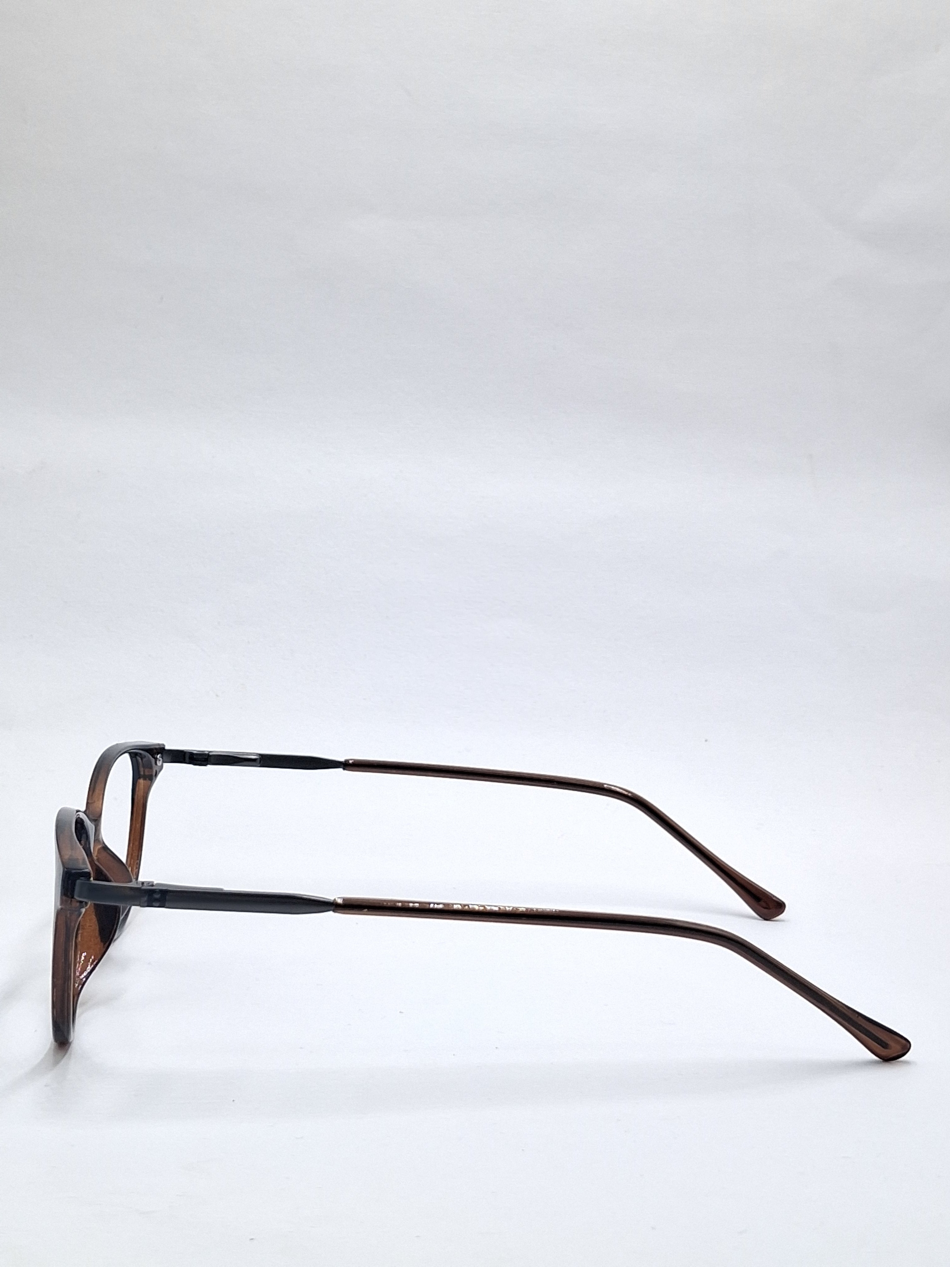 vision plus glossy brown frame