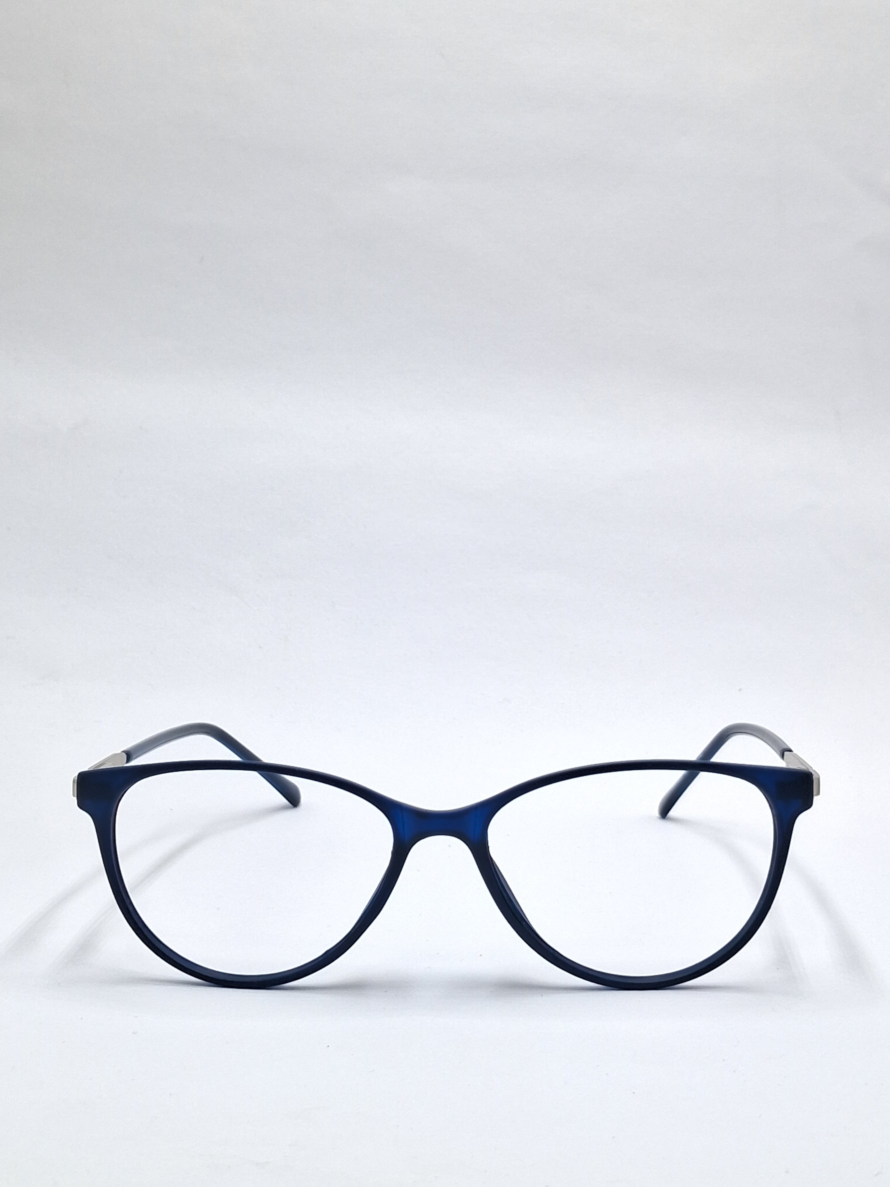 vision plus matte blue with metal frame