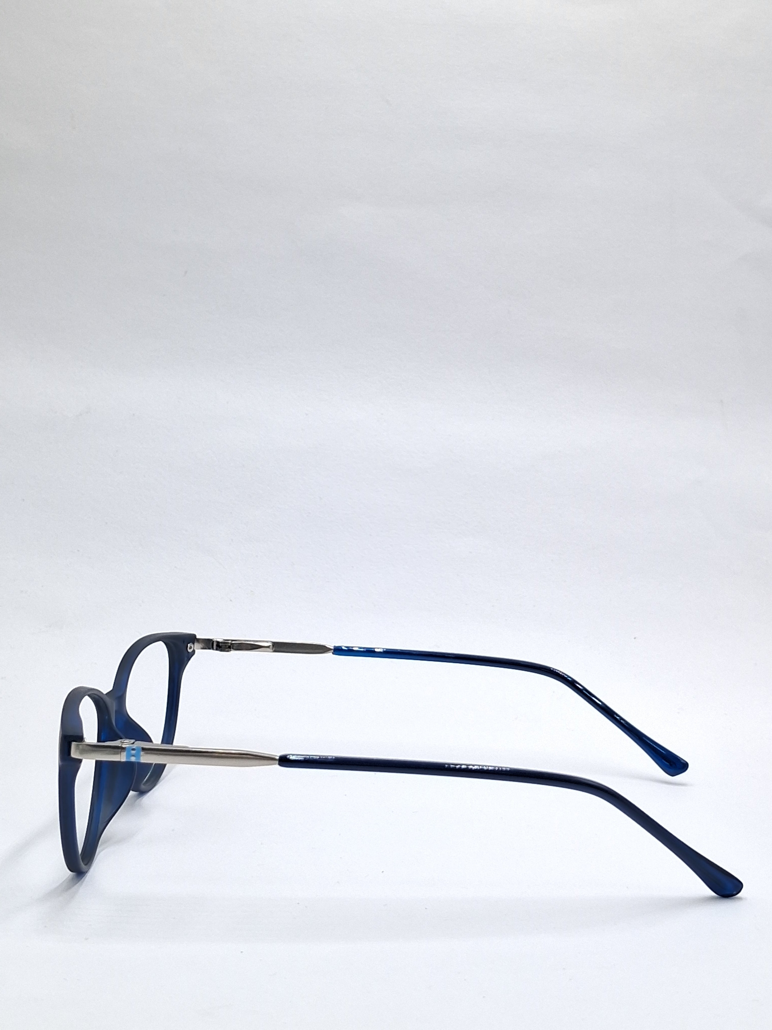 vision plus matte blue with metal frame