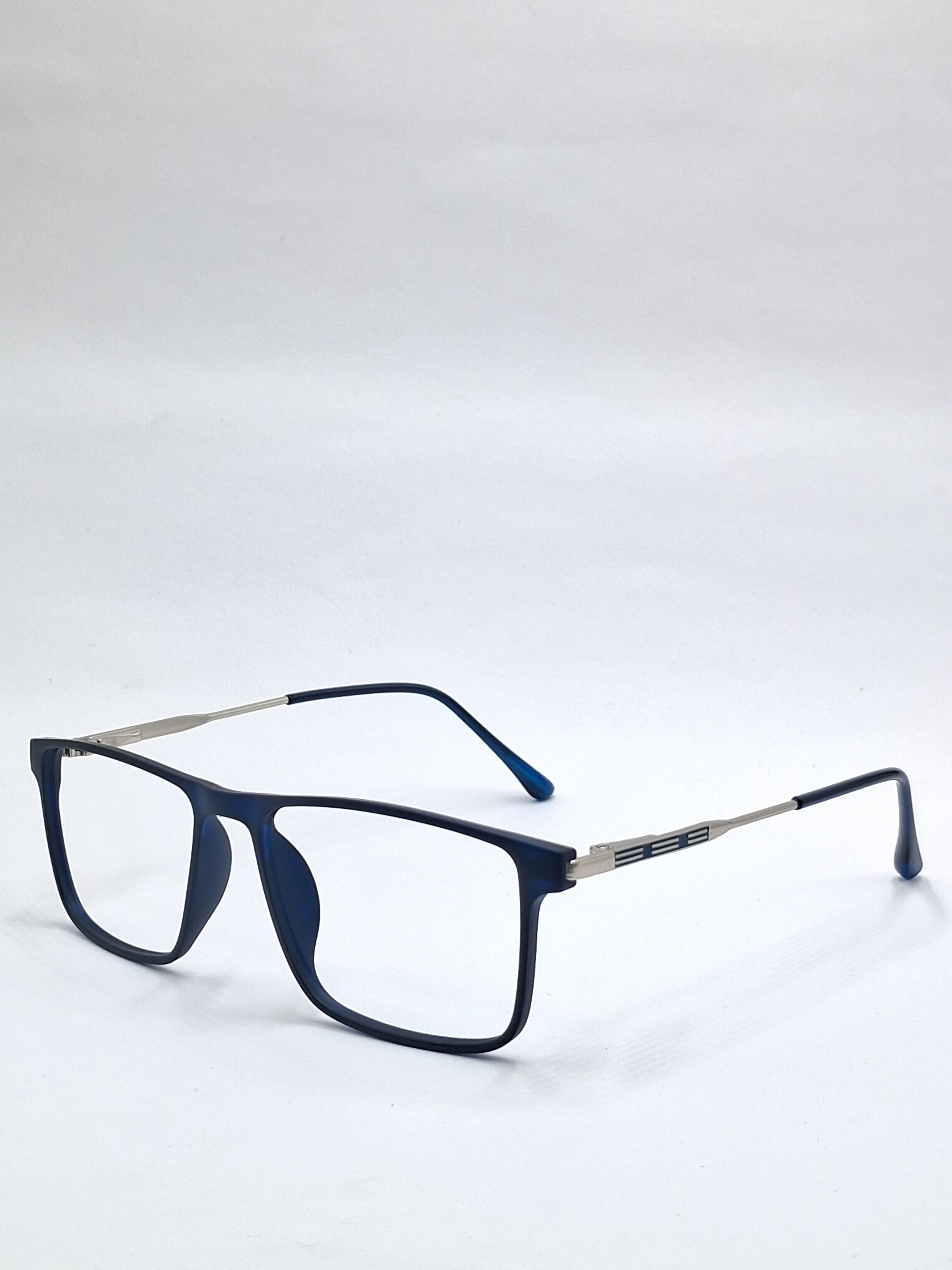 vision plus matte blue with metal stick frame