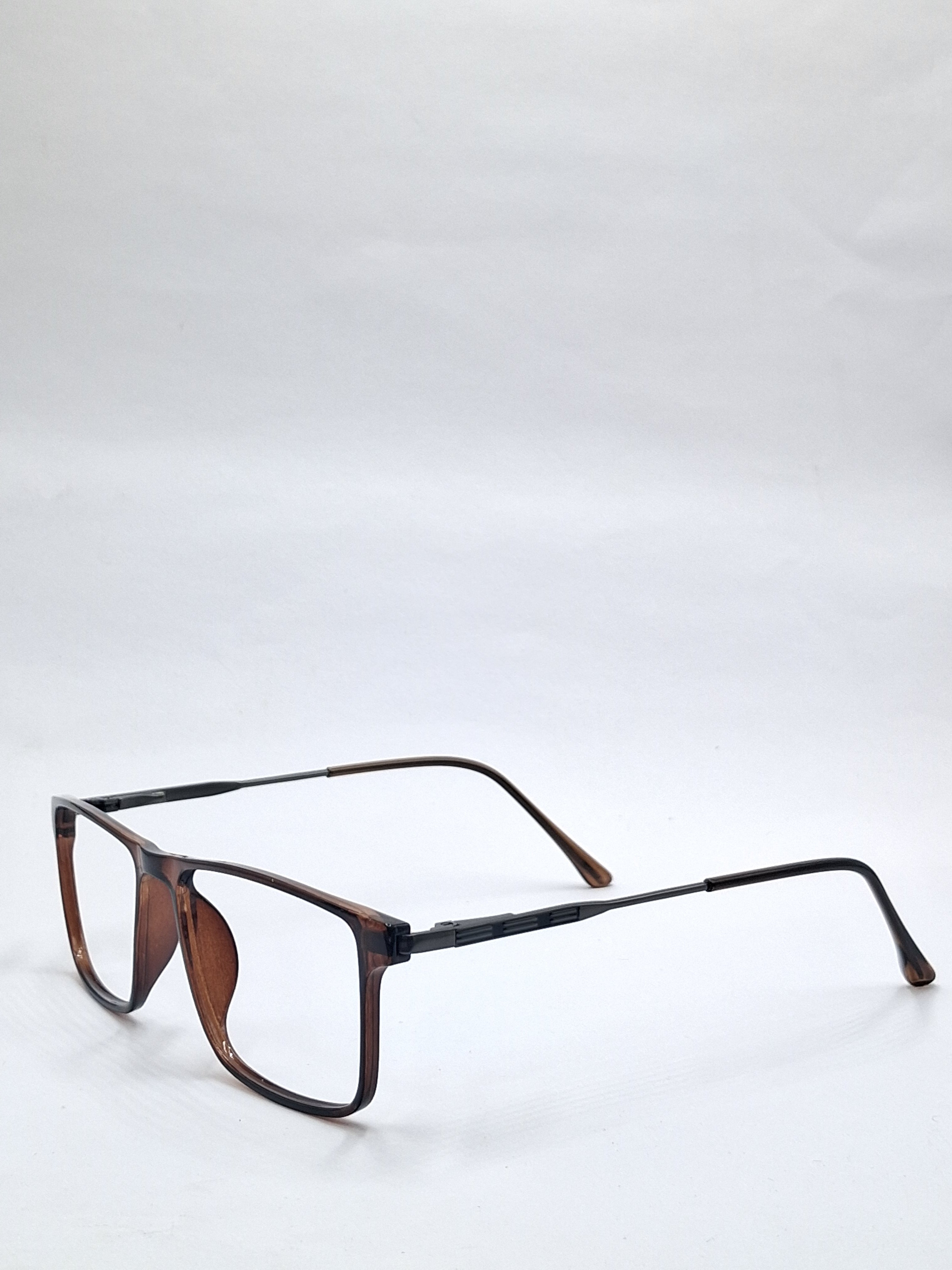 vision plus glossy brown with metal stick frame
