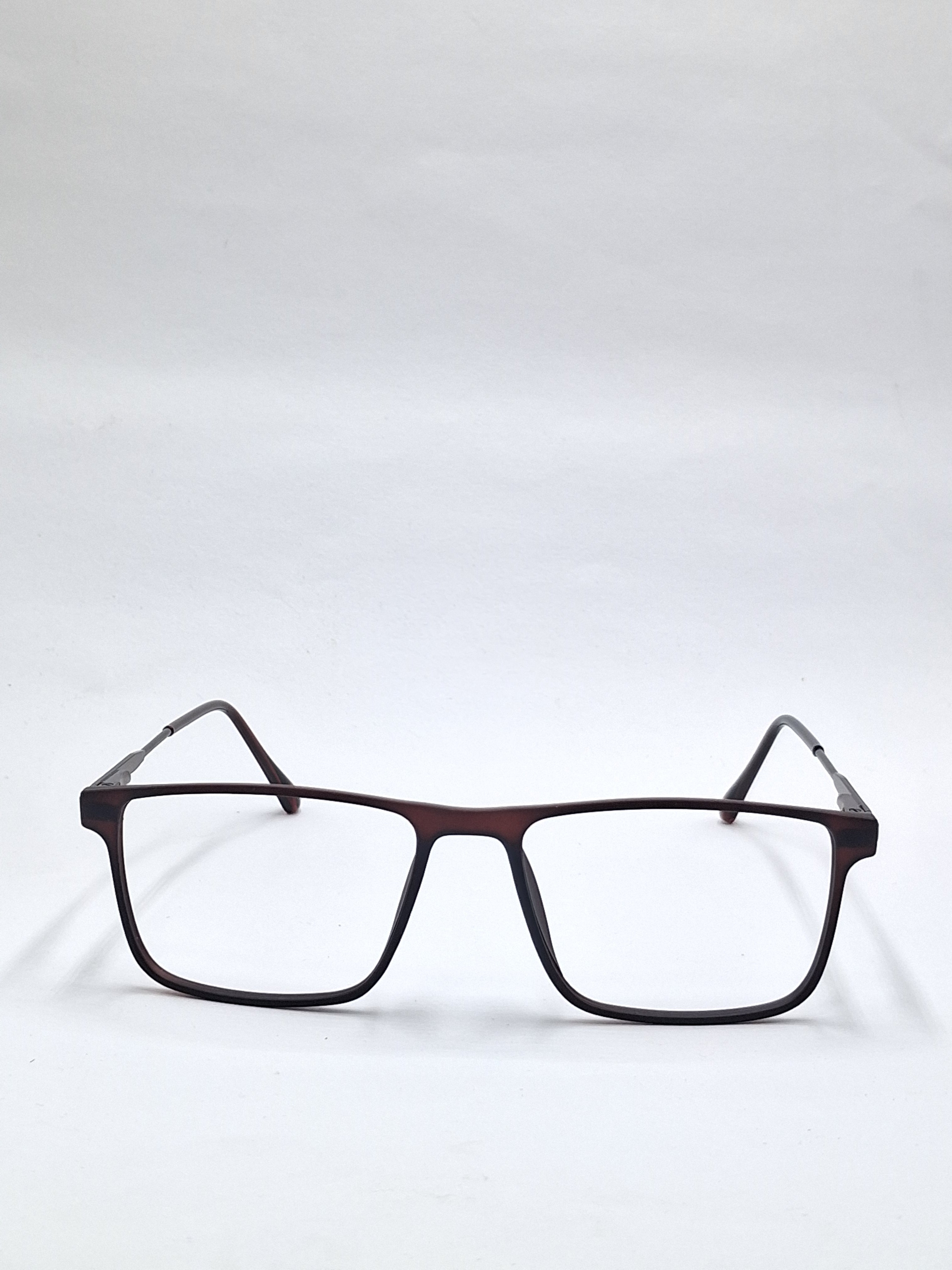 vision plus matte brown with metal stick frame