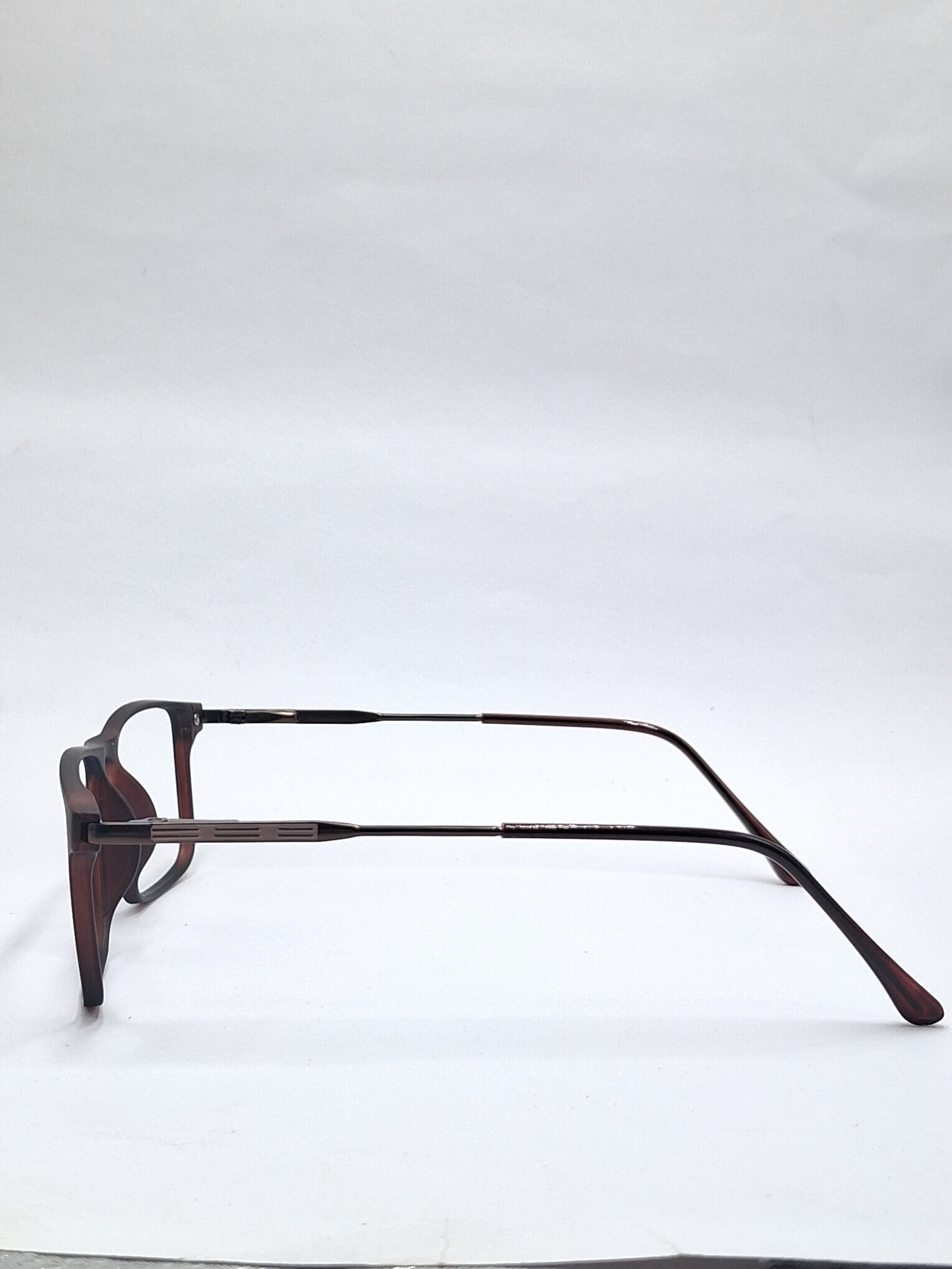 vision plus matte brown with metal stick frame