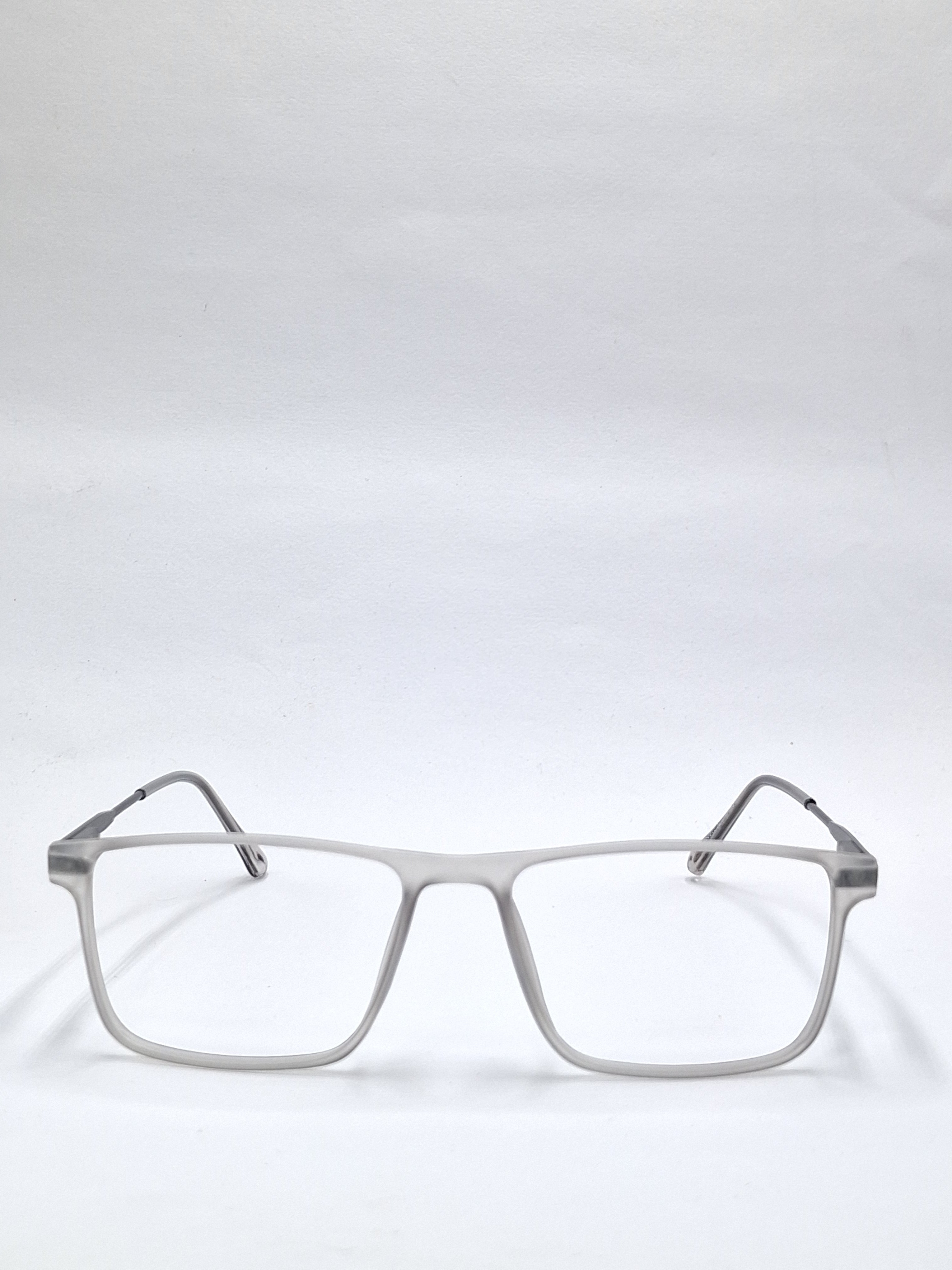 vision plus matte transparent gray metal stick frame