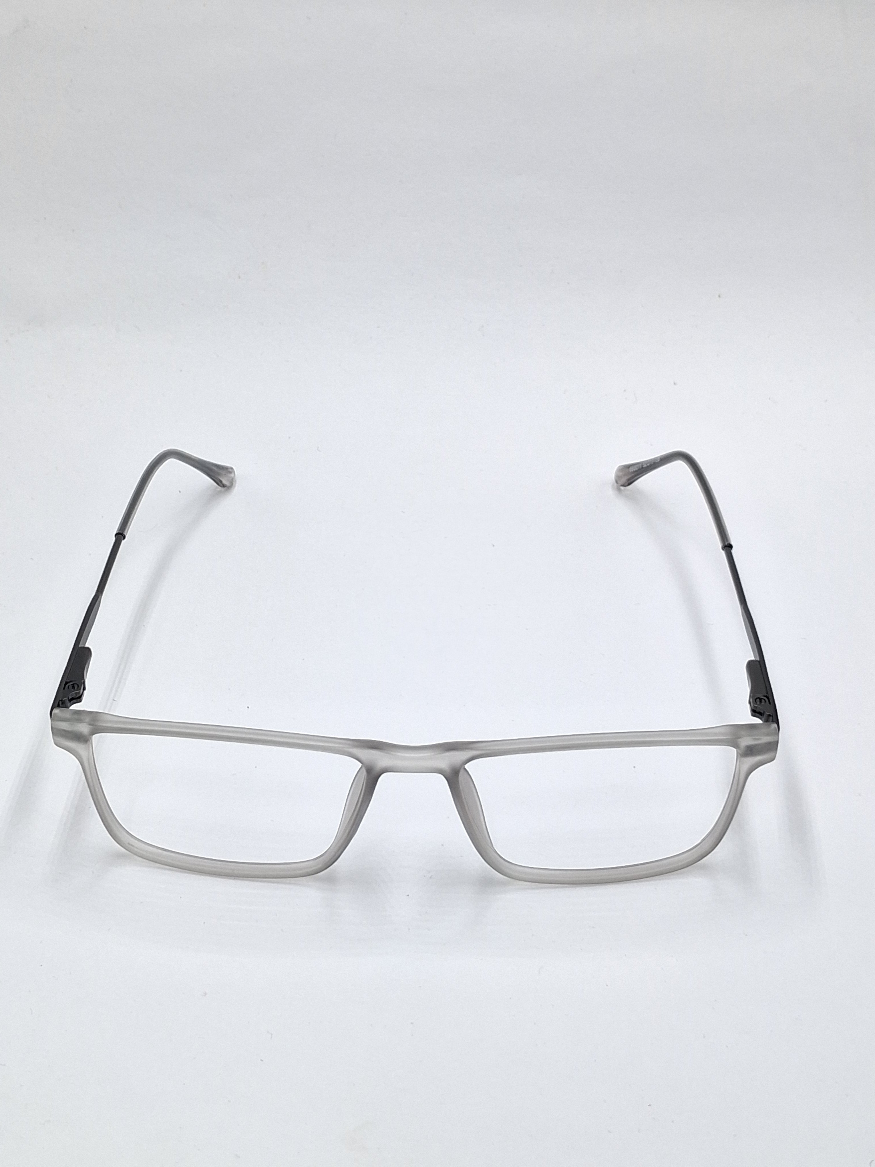 vision plus matte transparent gray metal stick frame