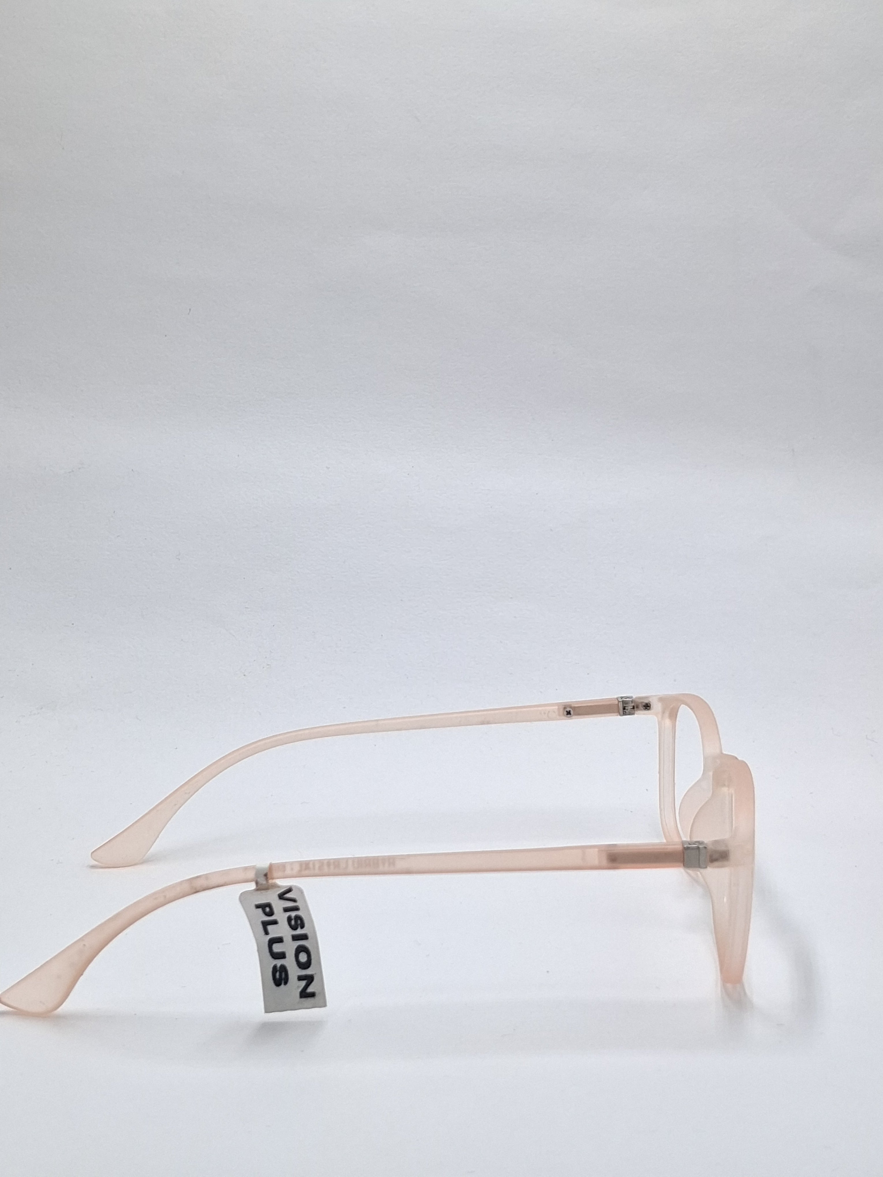 vision plus matte light beige frame