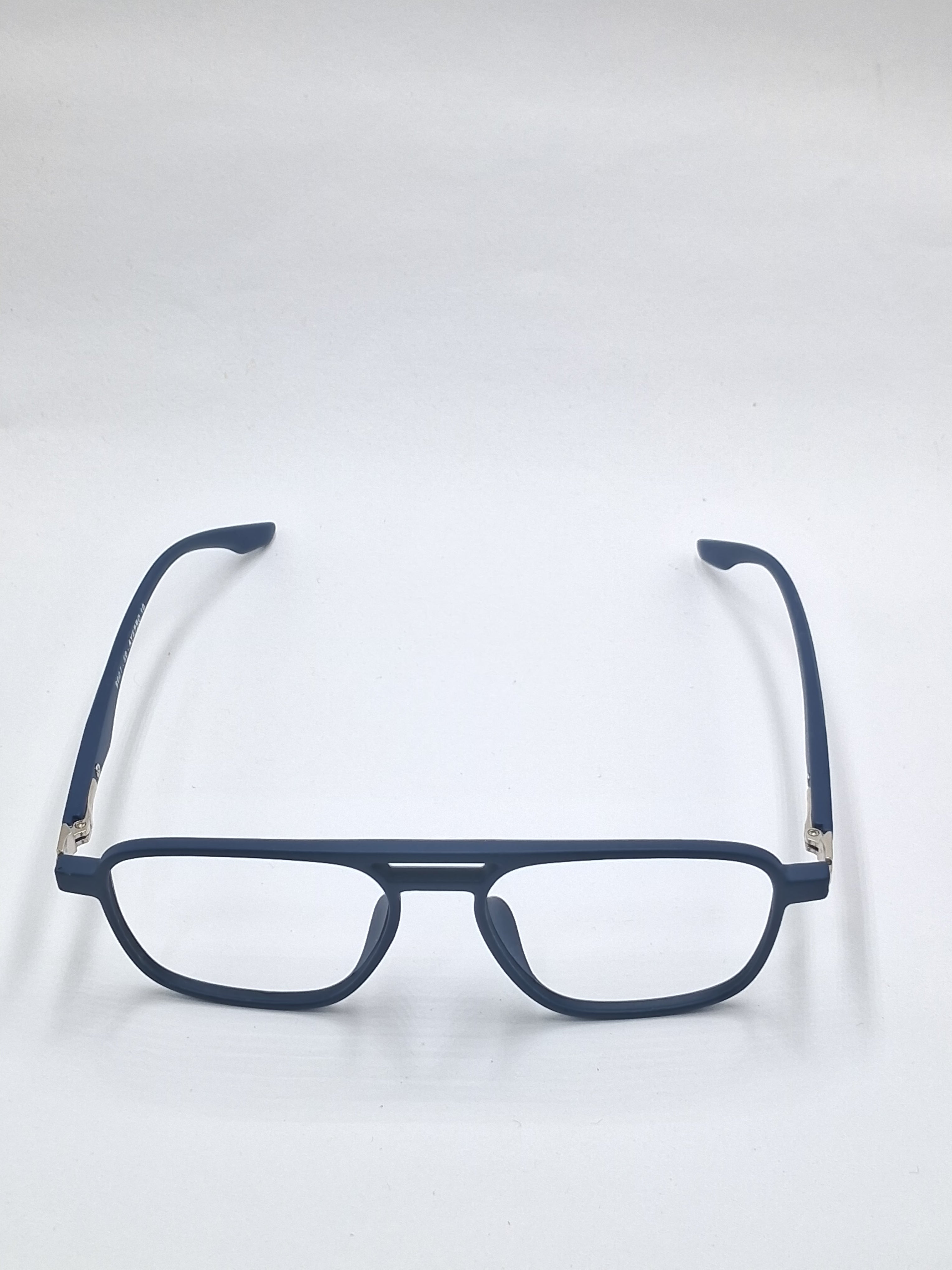 vision plus matte blue double bar frame
