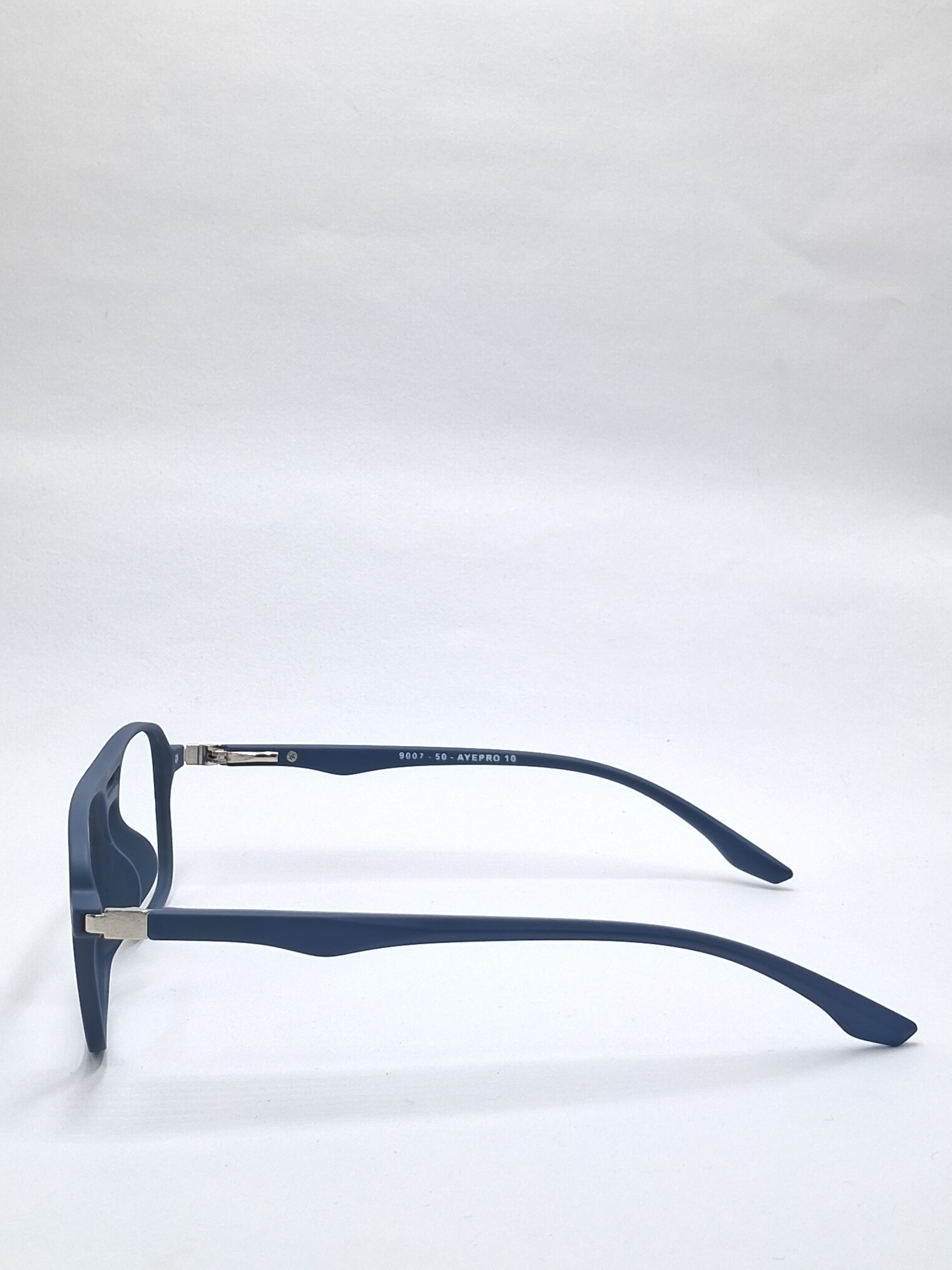 vision plus matte blue double bar frame