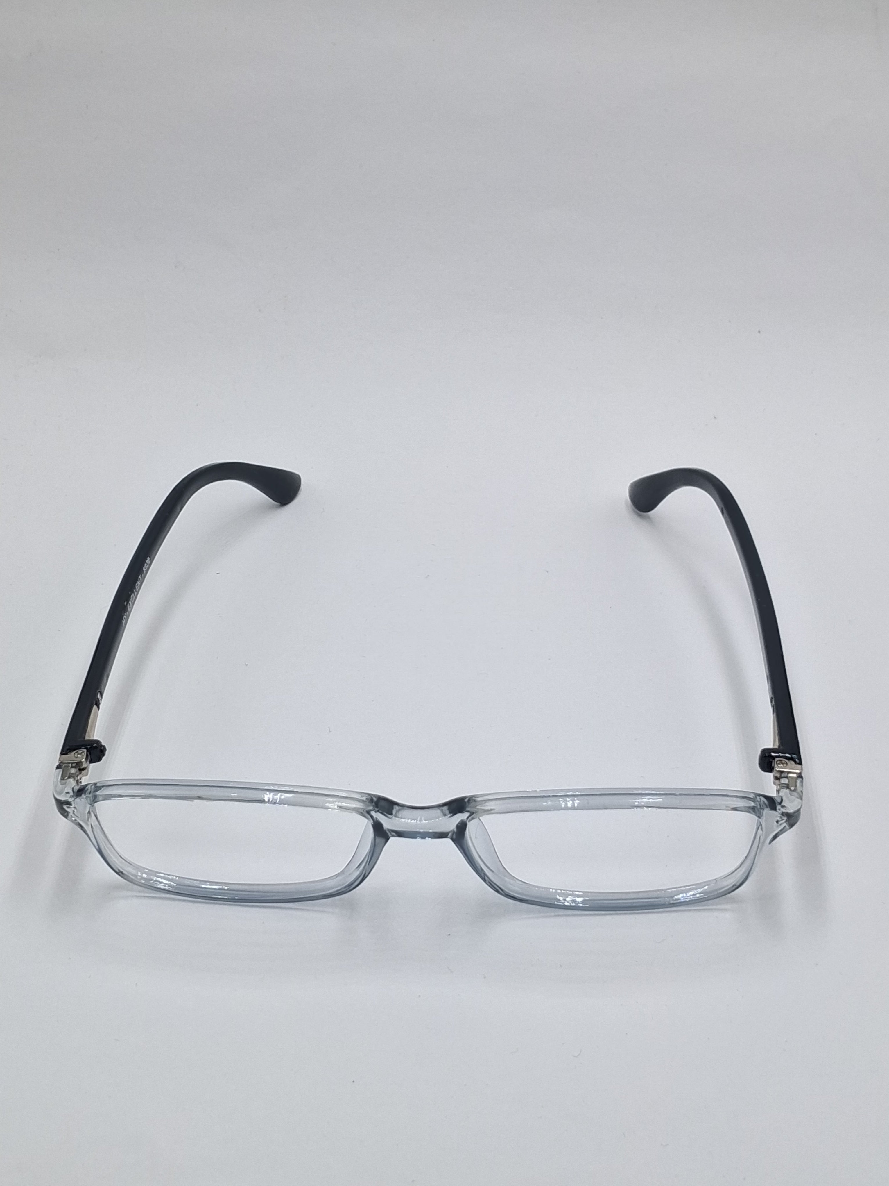 vision plus transparent gray and black