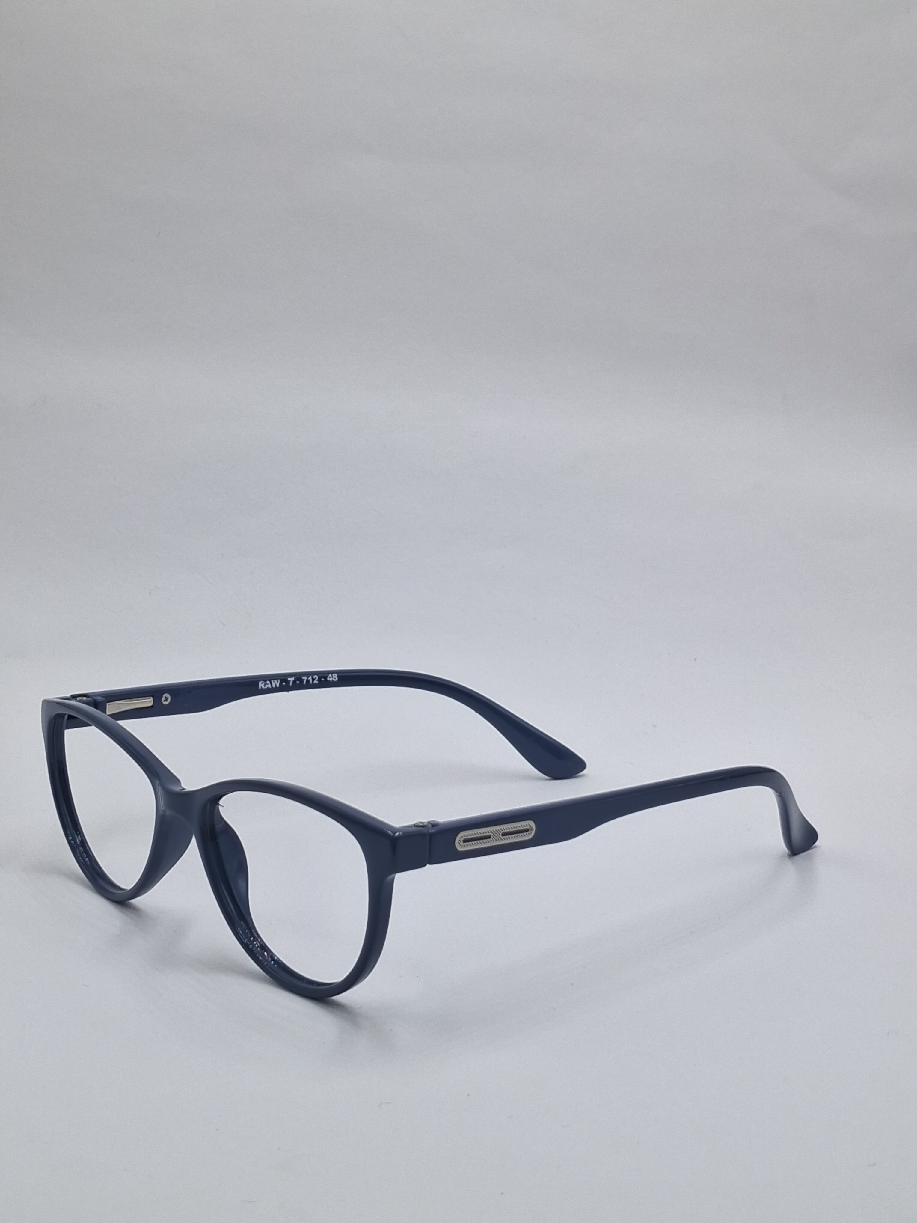 vision plus glossy dark blue frame