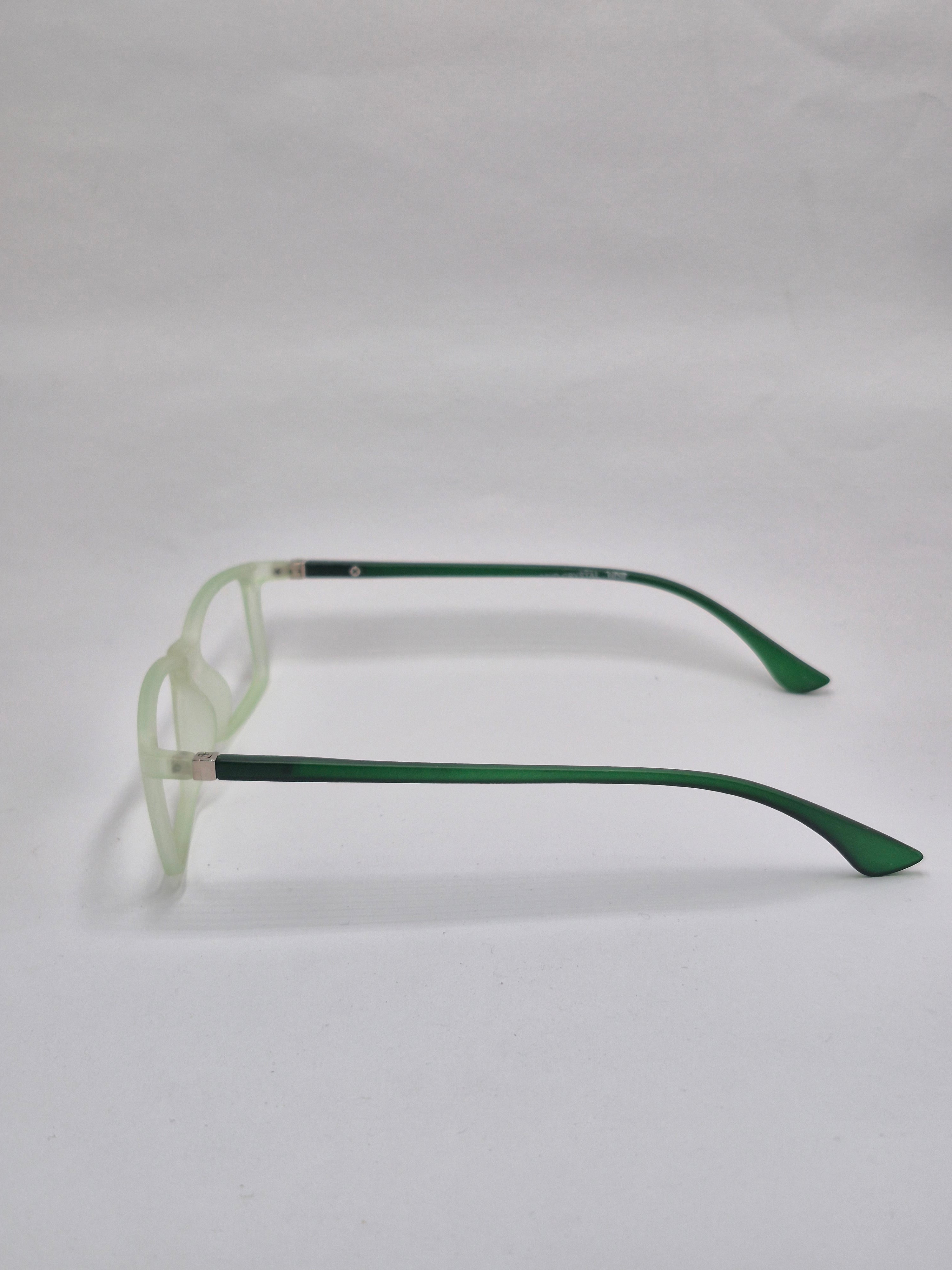 vision plus matte dual green frame