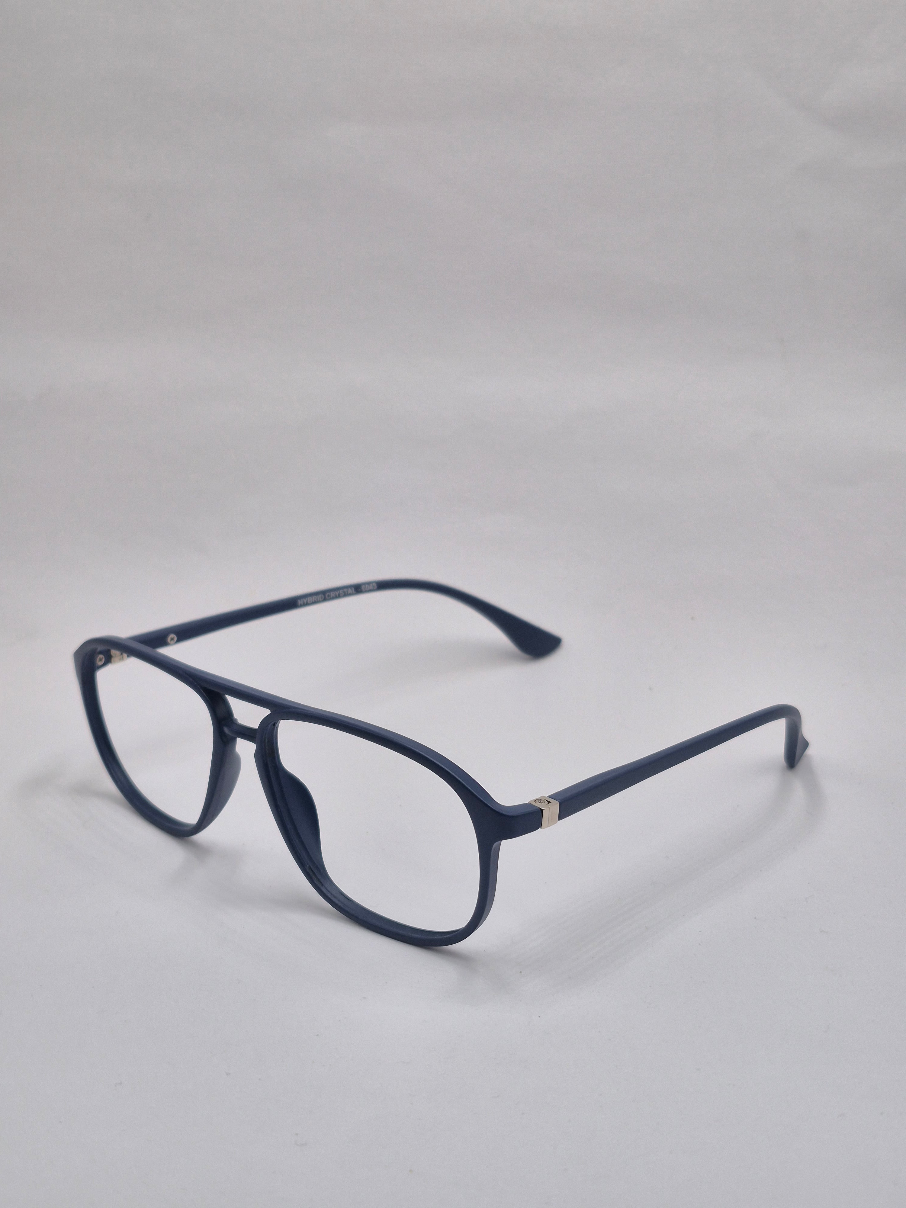 vision plus double bar matte blue frame