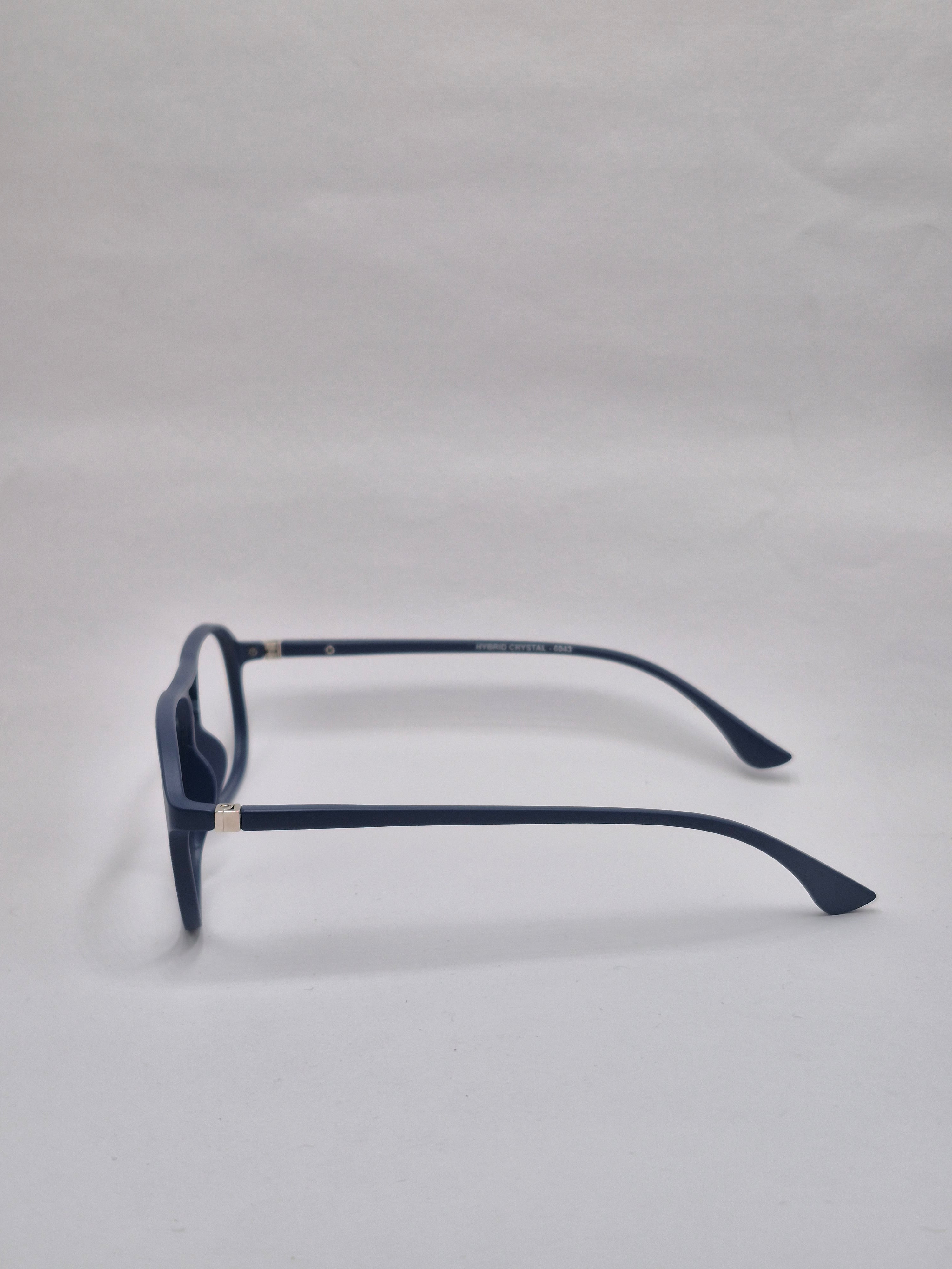 vision plus double bar matte blue frame