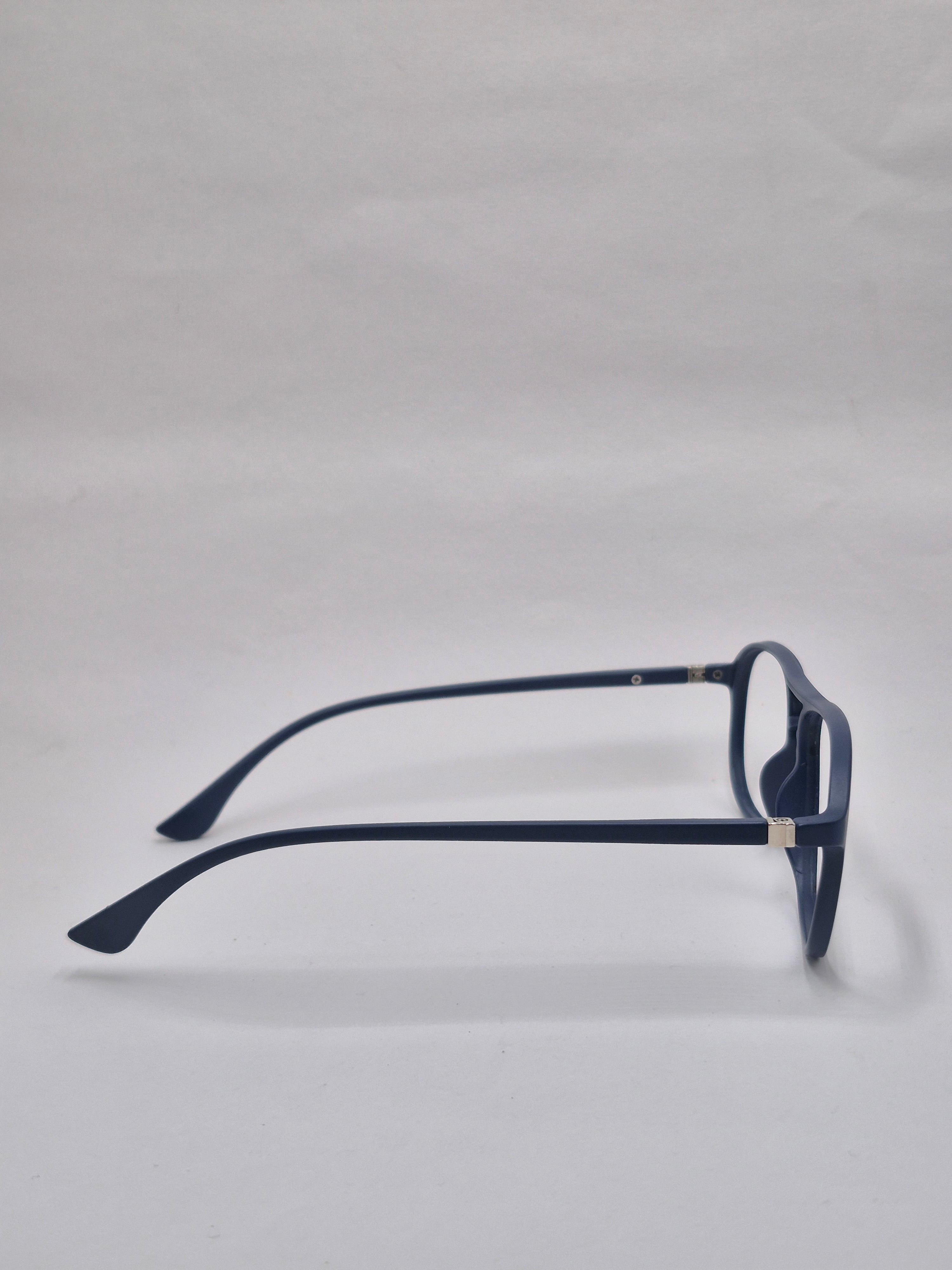 vision plus double bar matte blue frame