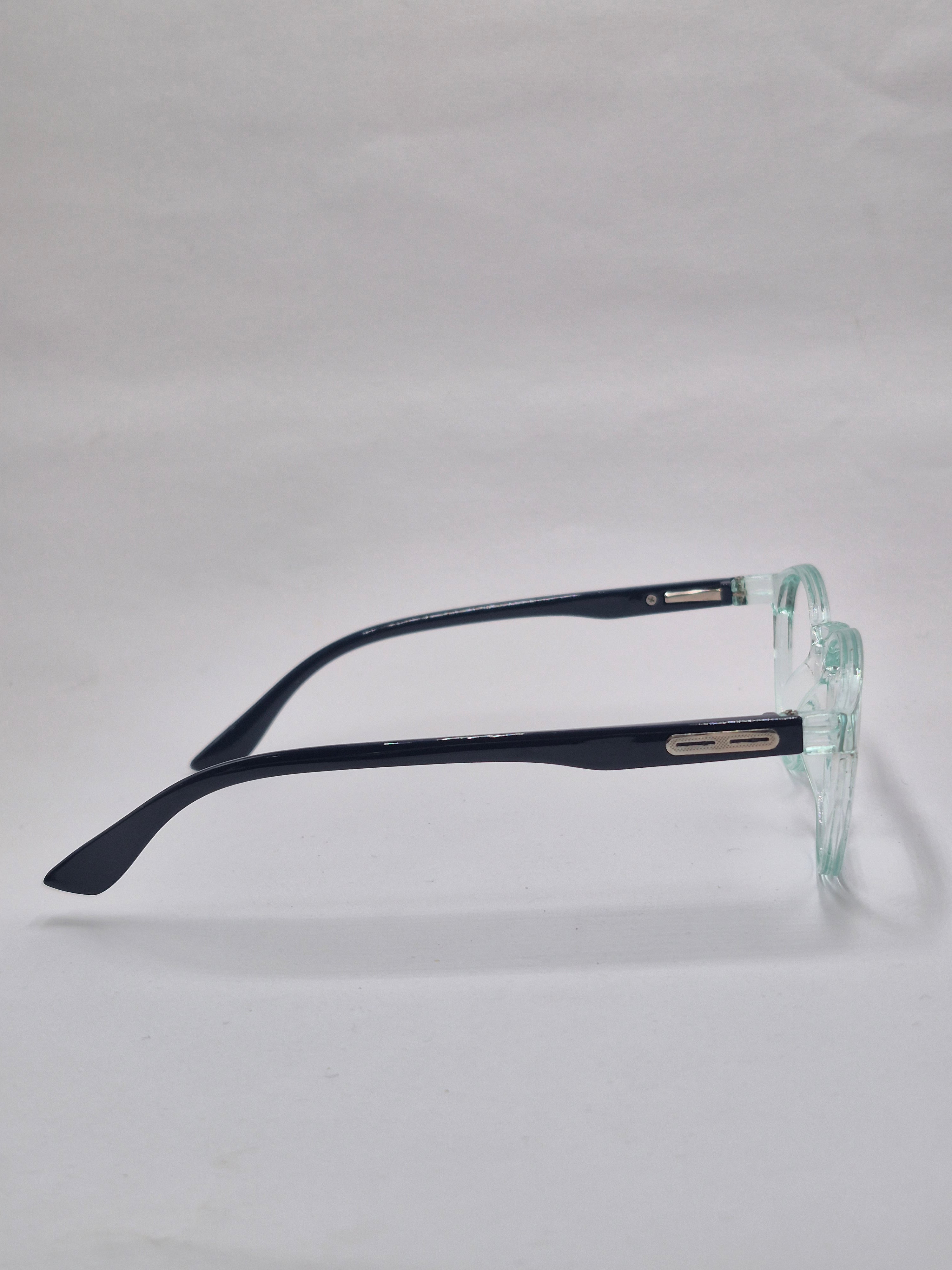 vision plus transparent water green and blue frame