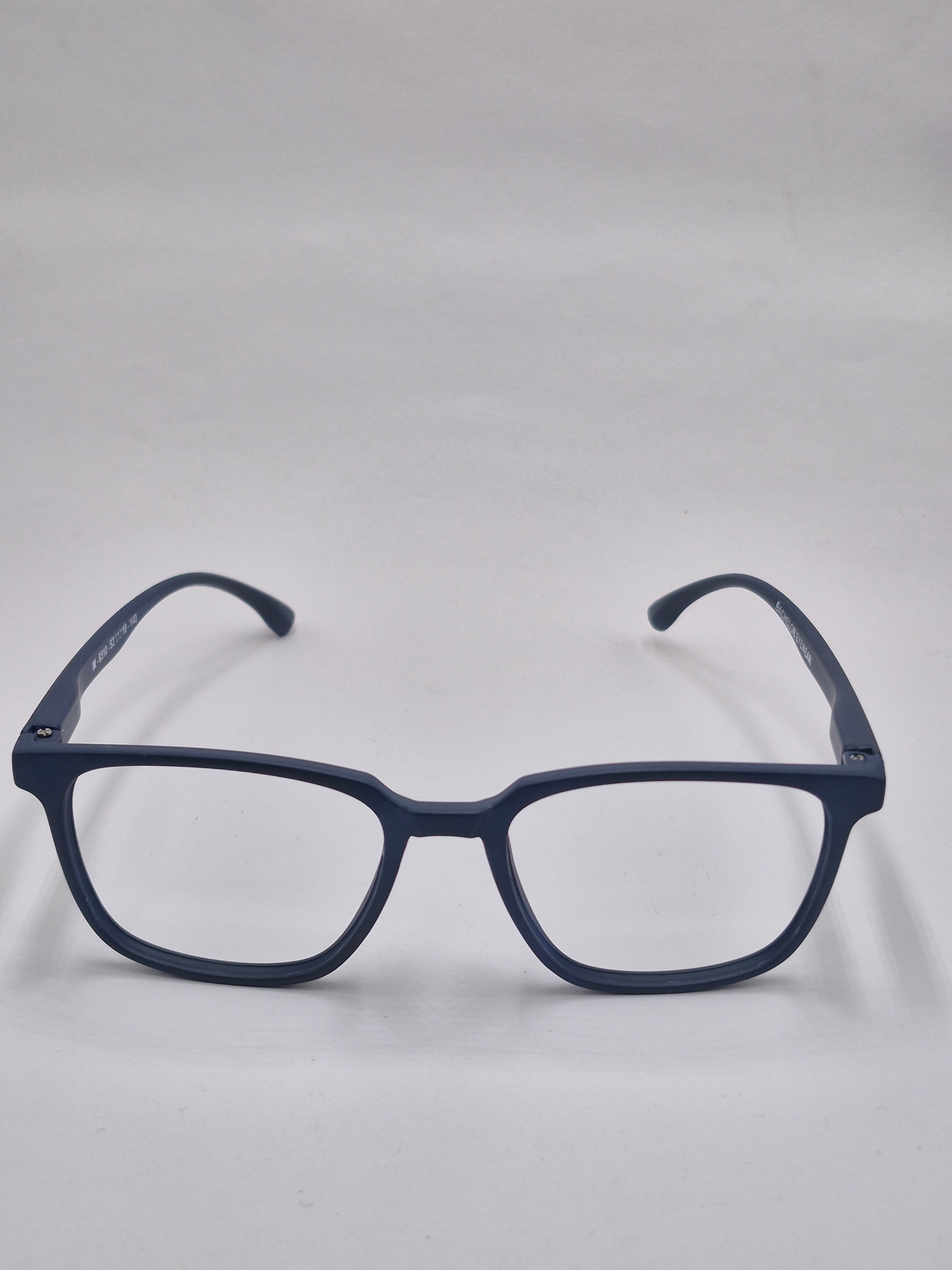 vision plus matte navy blue frame