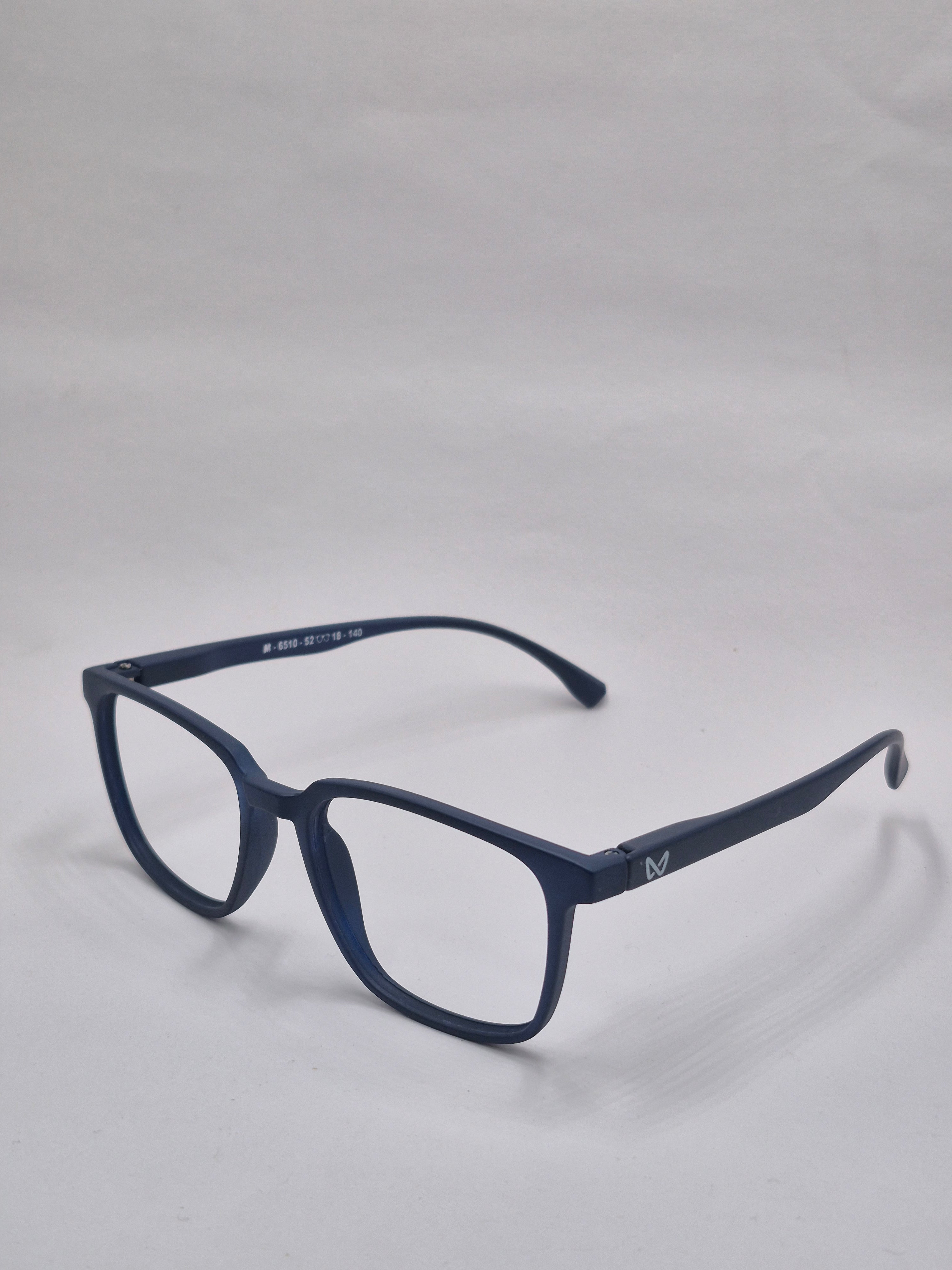 vision plus matte navy blue frame