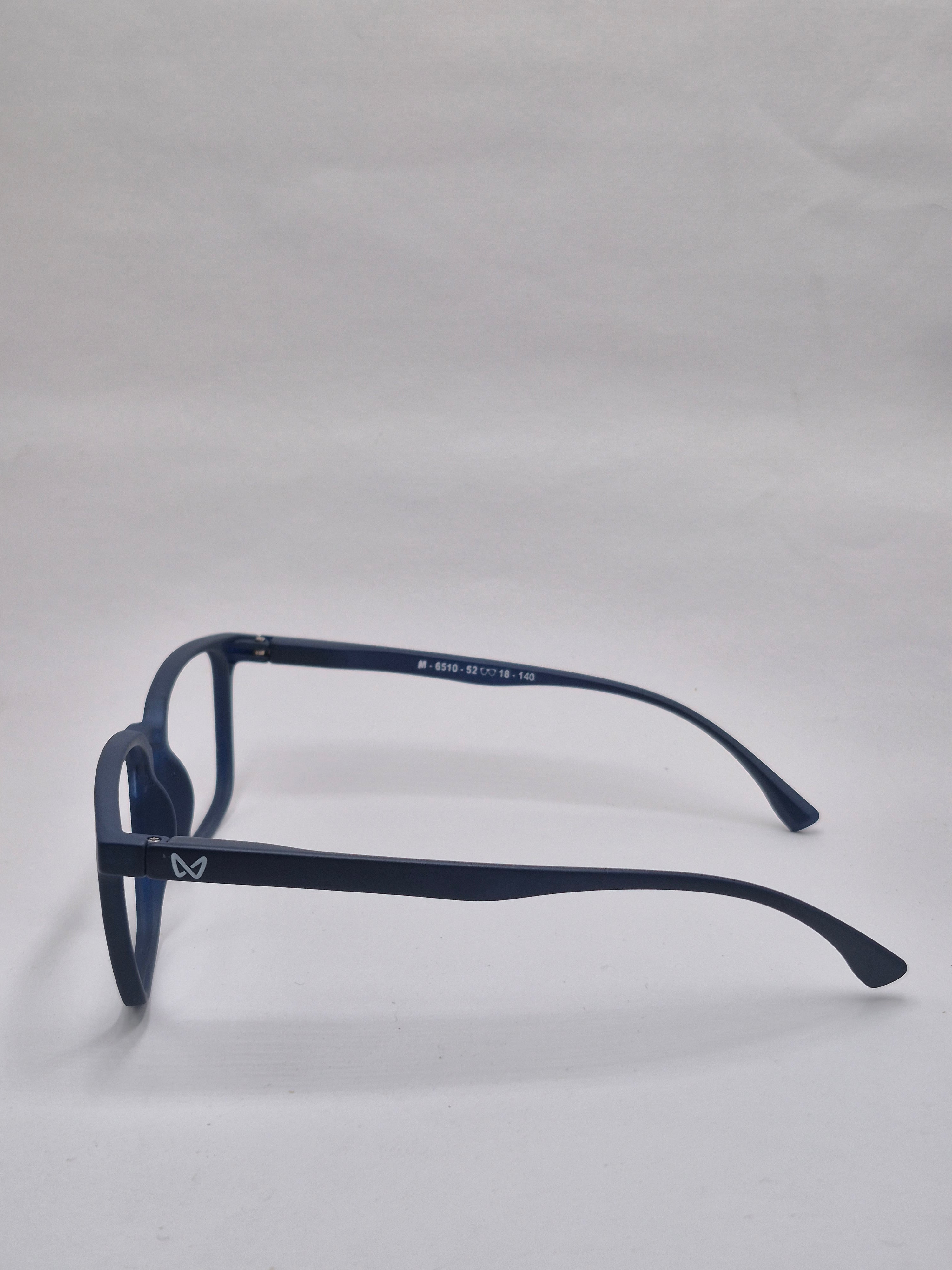 vision plus matte navy blue frame