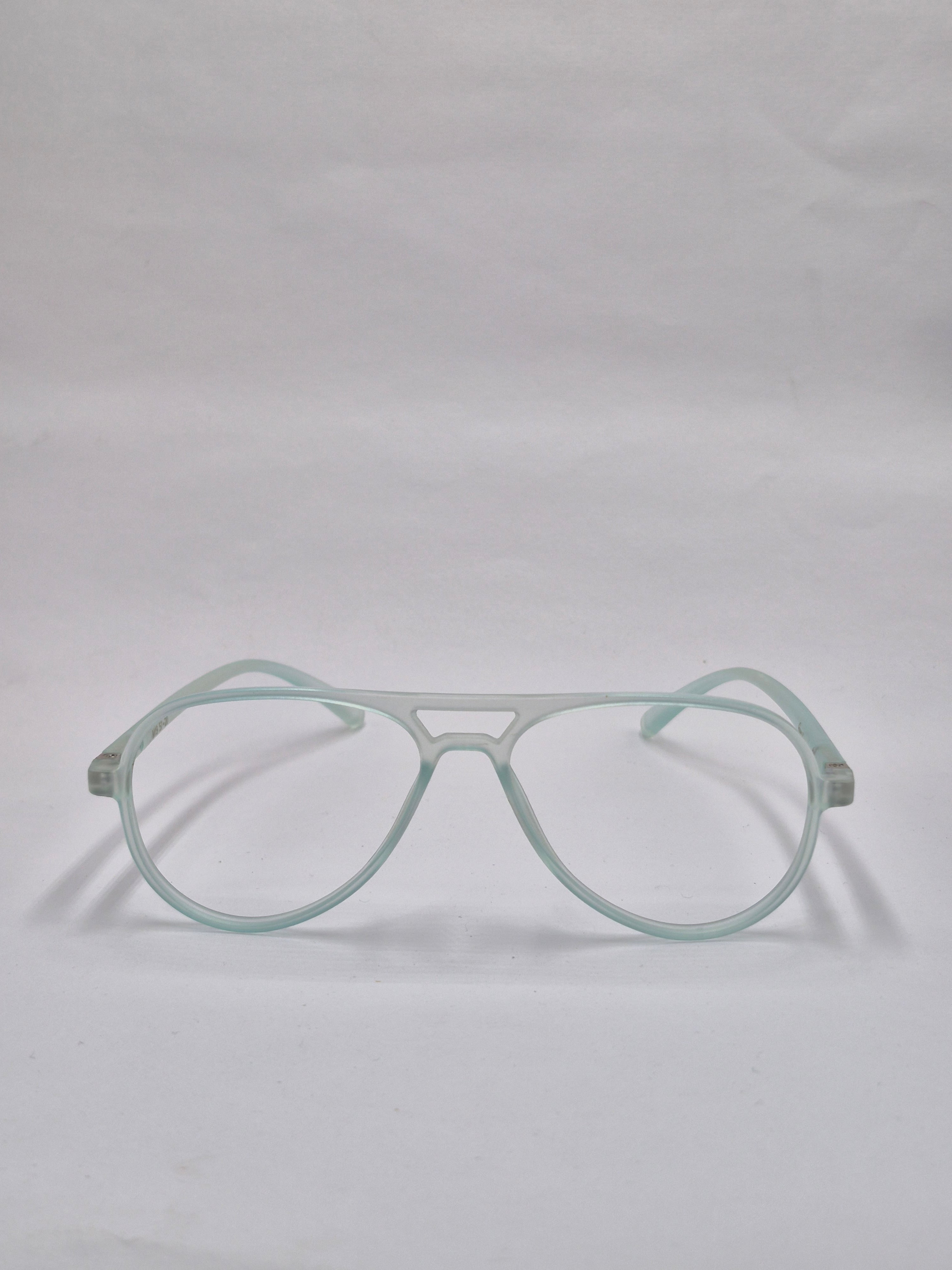vision plus matte cyan frame