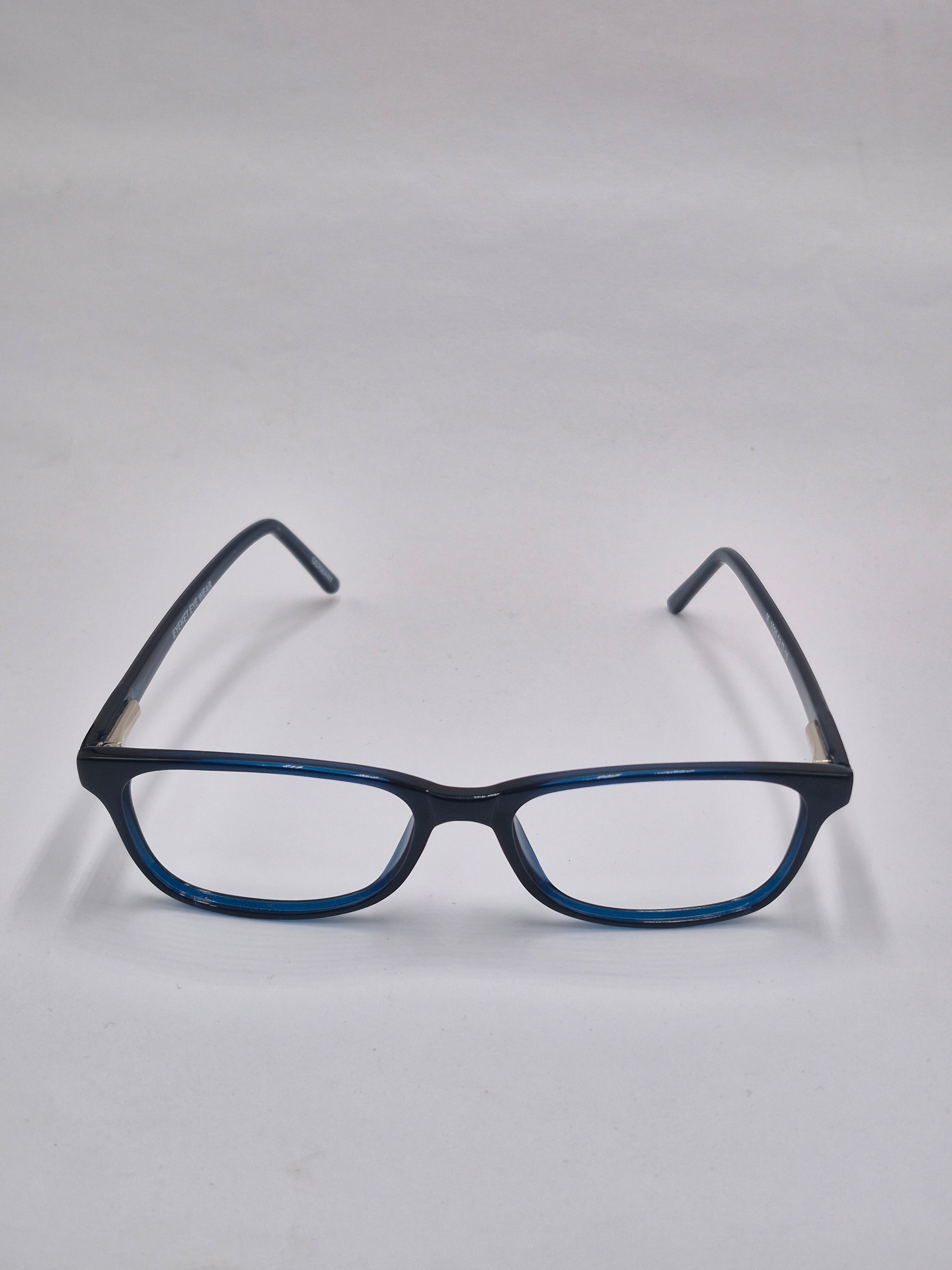 vision plus glossy dark blue frame