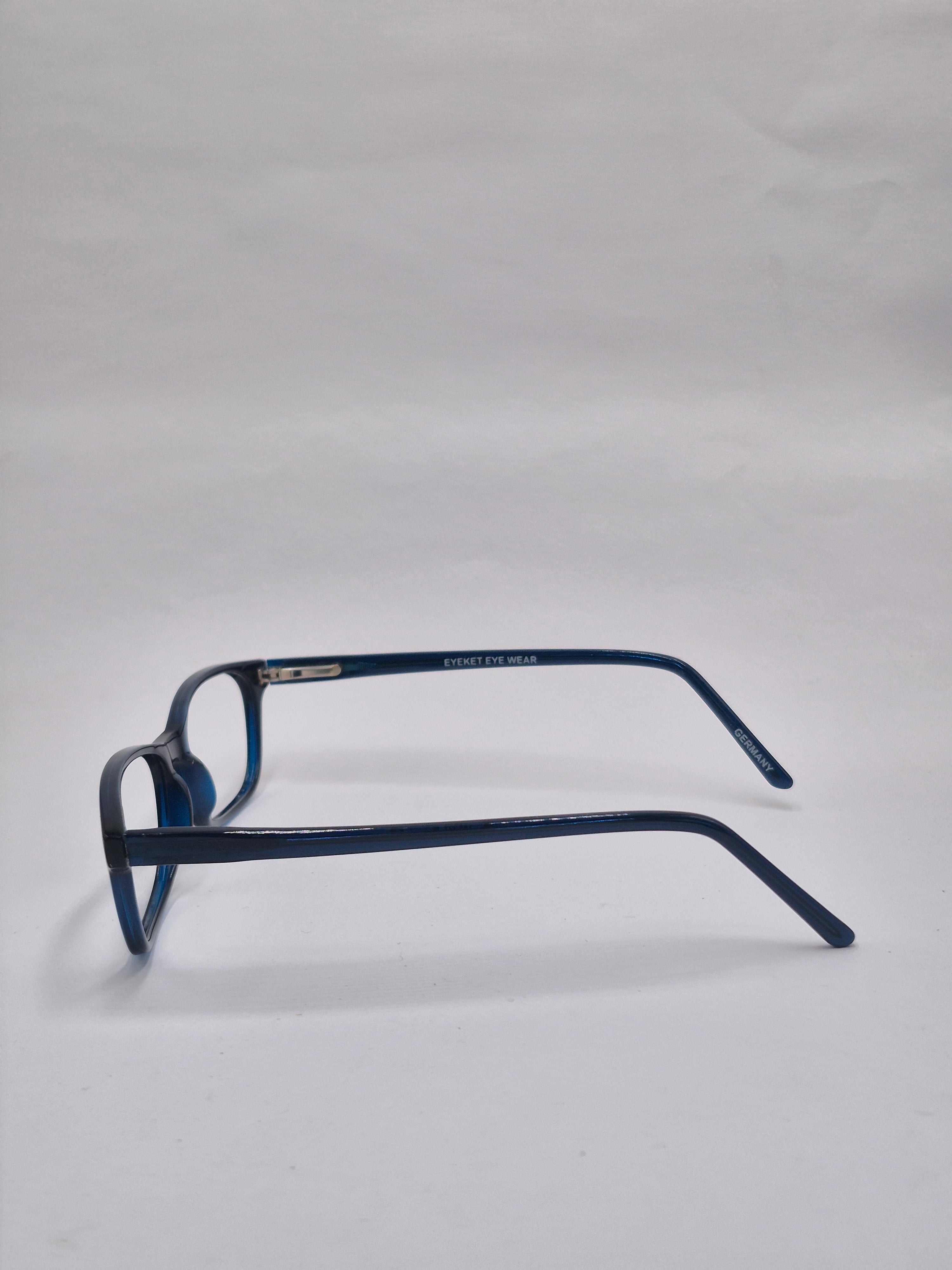 vision plus glossy dark blue frame