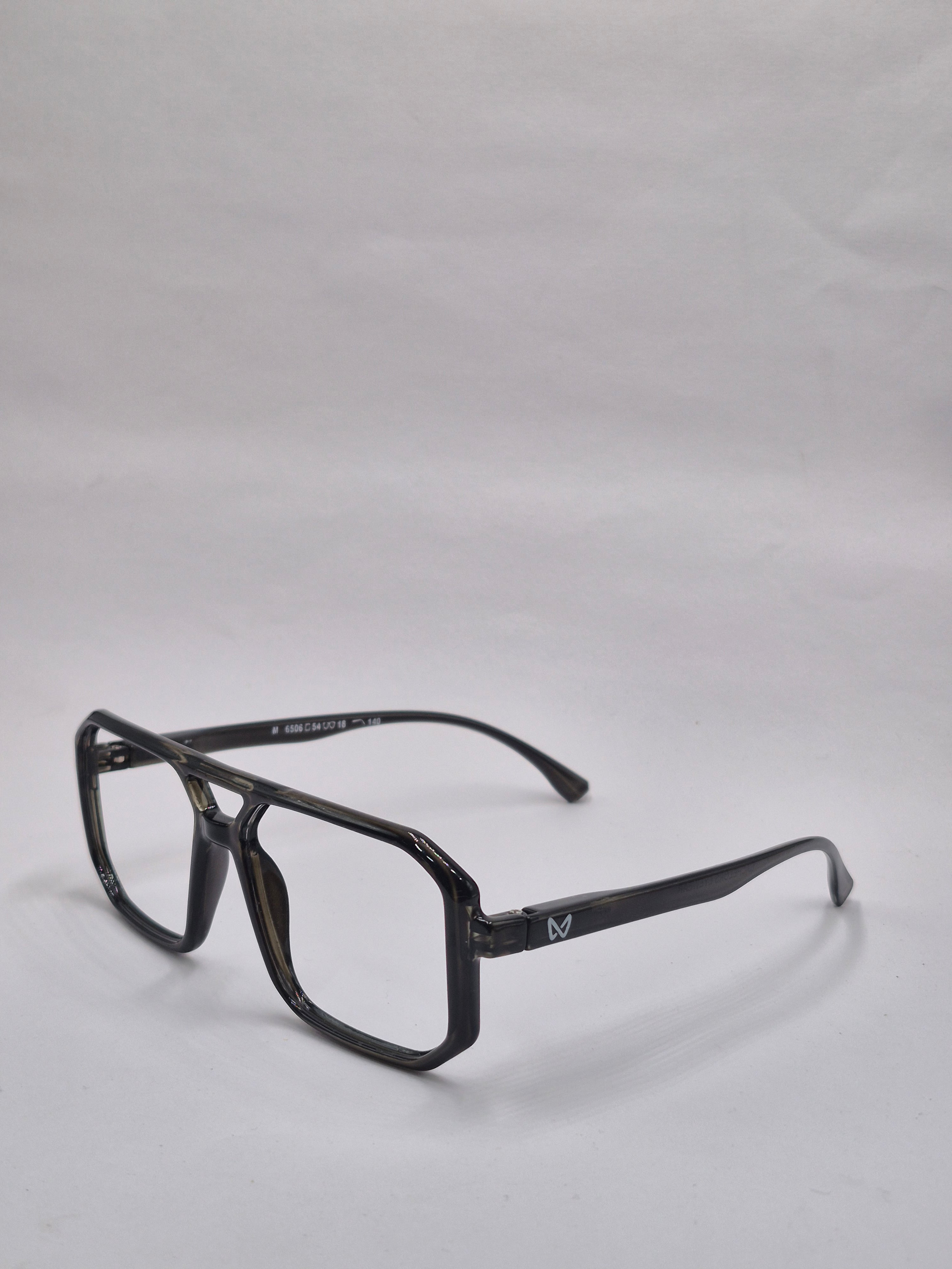 vision plus double bar all black frame