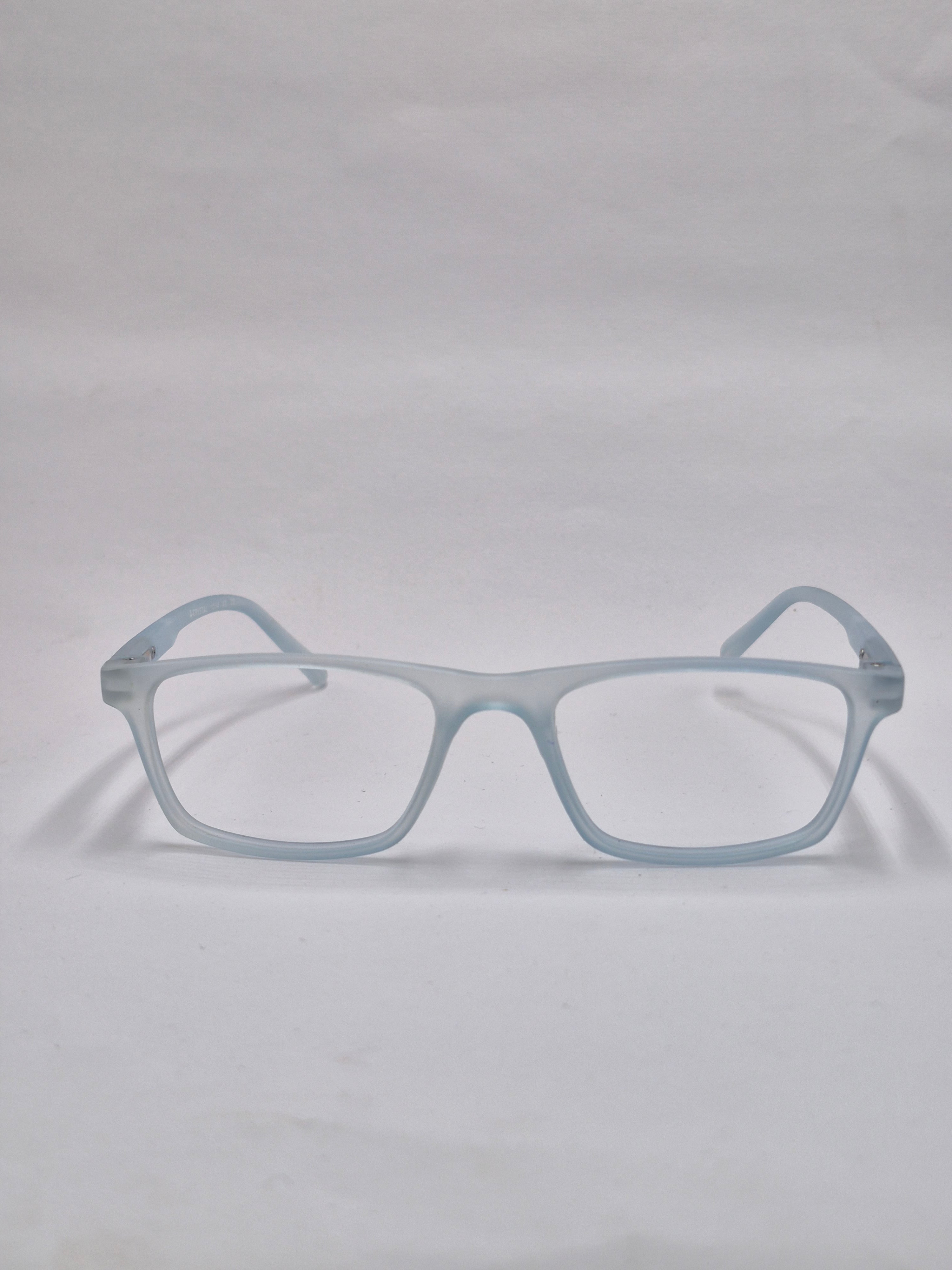 vision plus matte silver frame