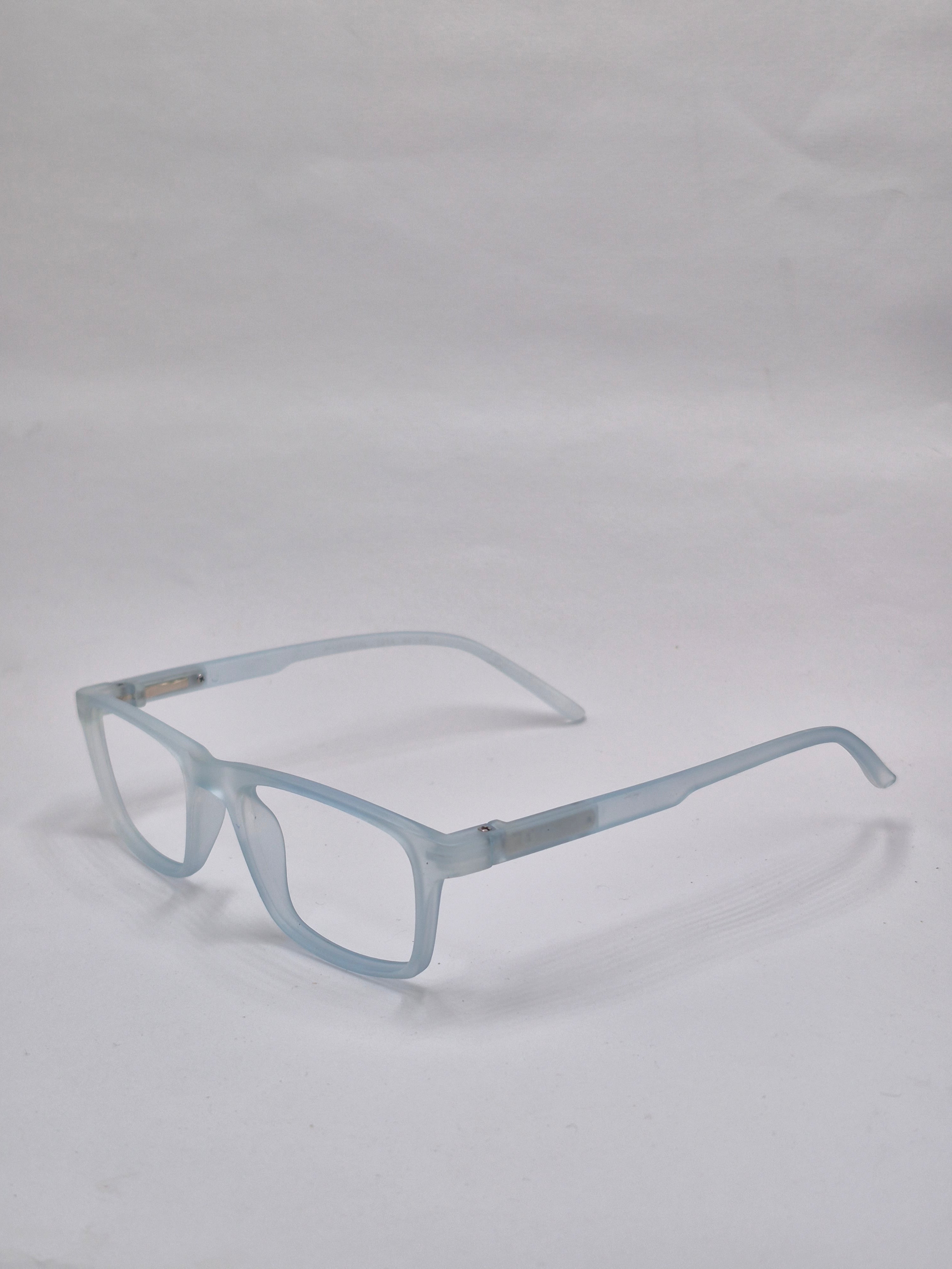 vision plus matte silver frame