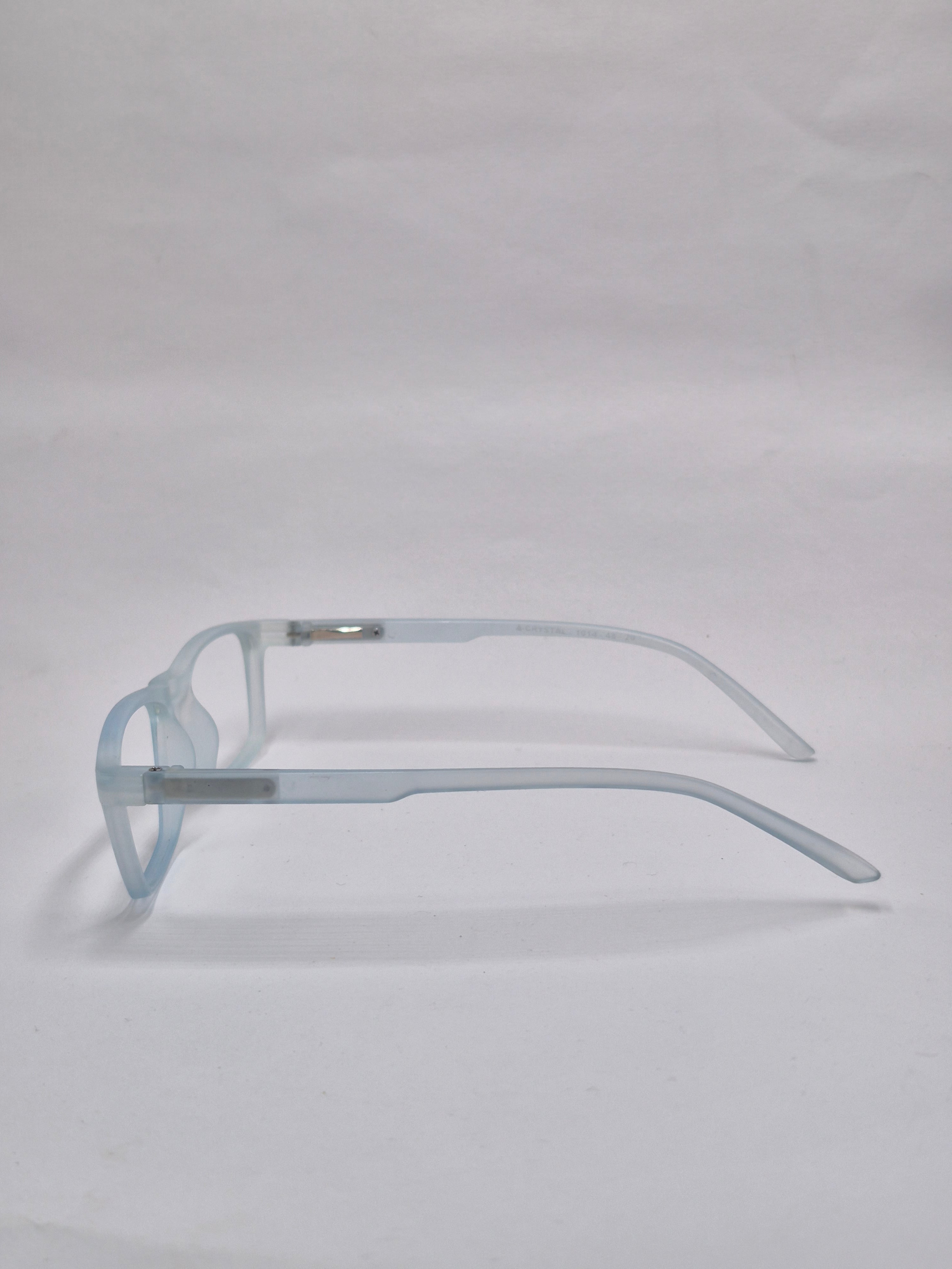vision plus matte silver frame
