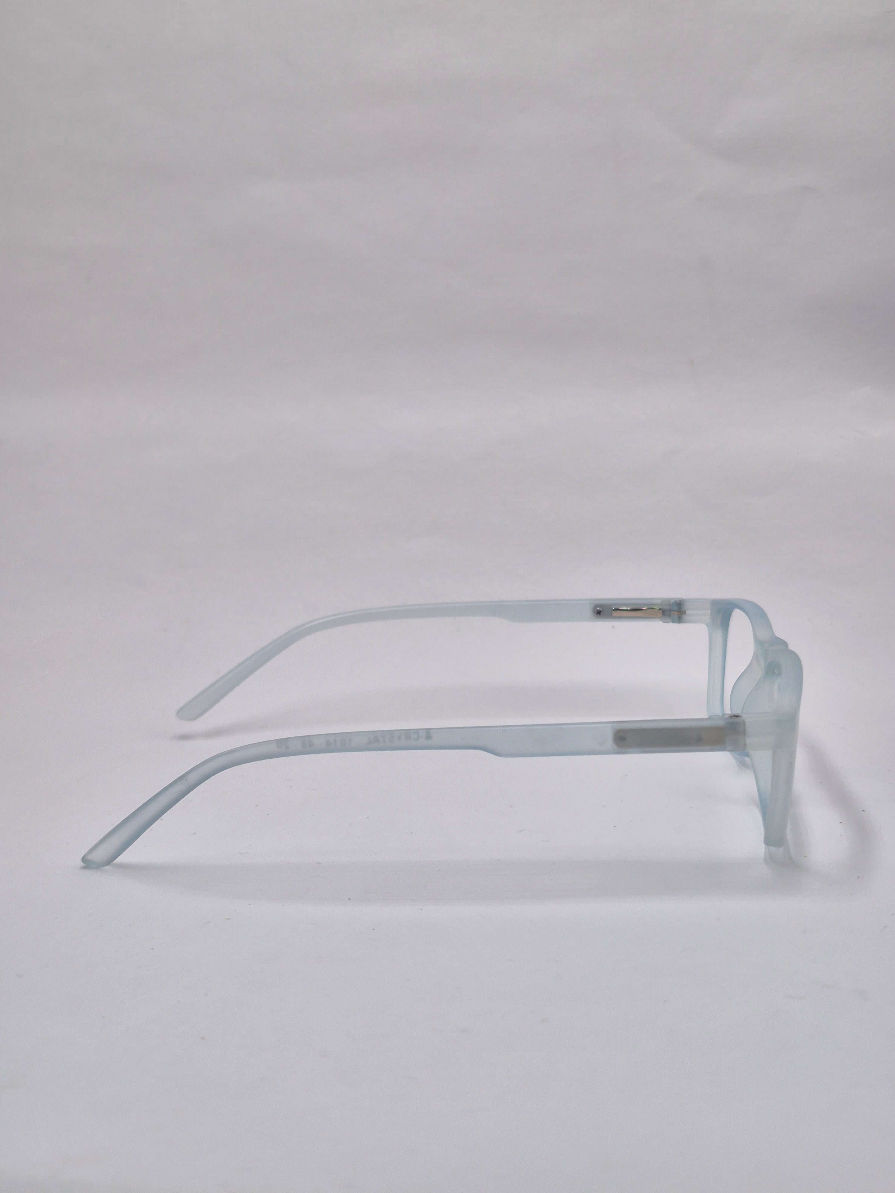 vision plus matte silver frame