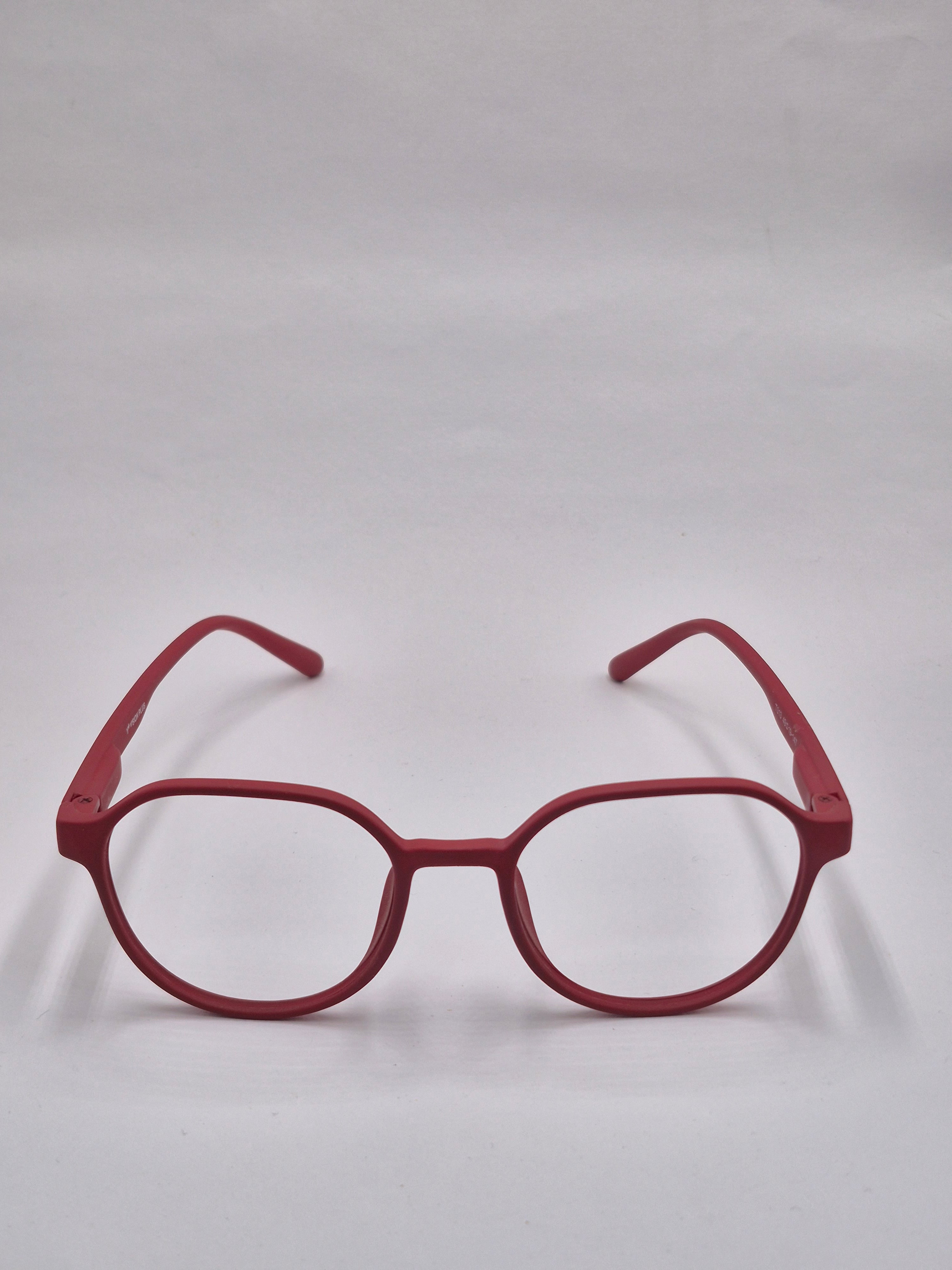 vision plus matte red frame