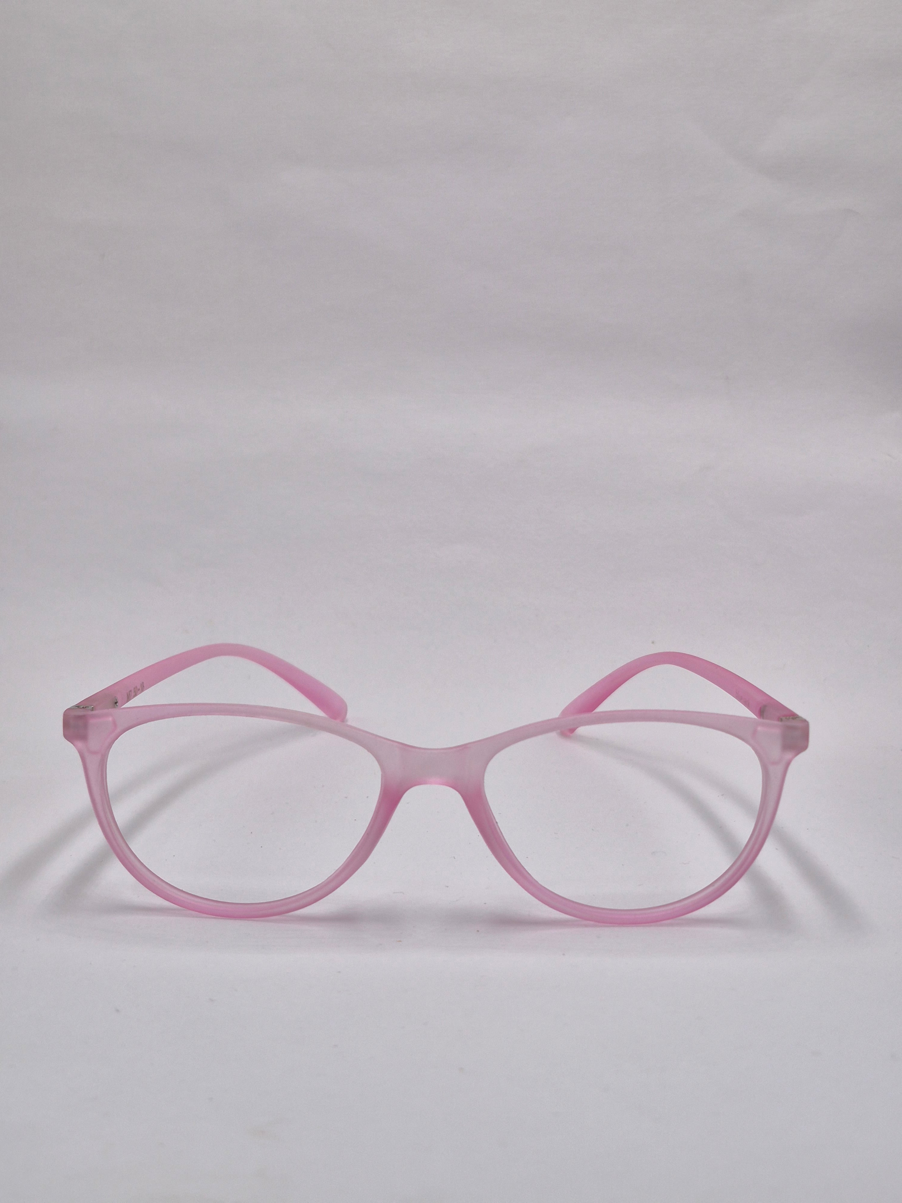 vision plus matte pink frame