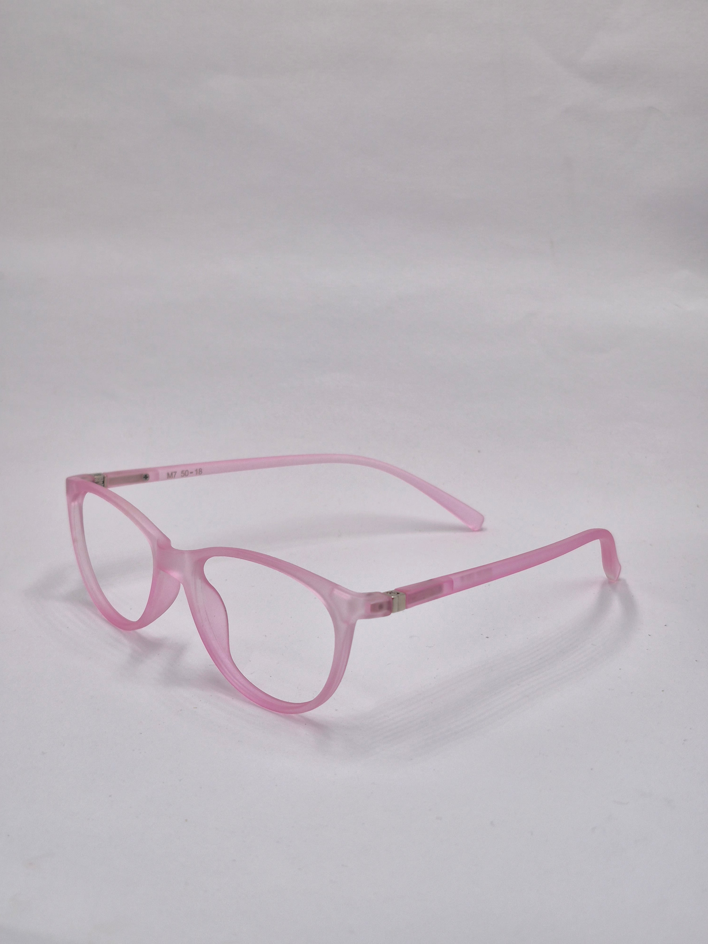 vision plus matte pink frame