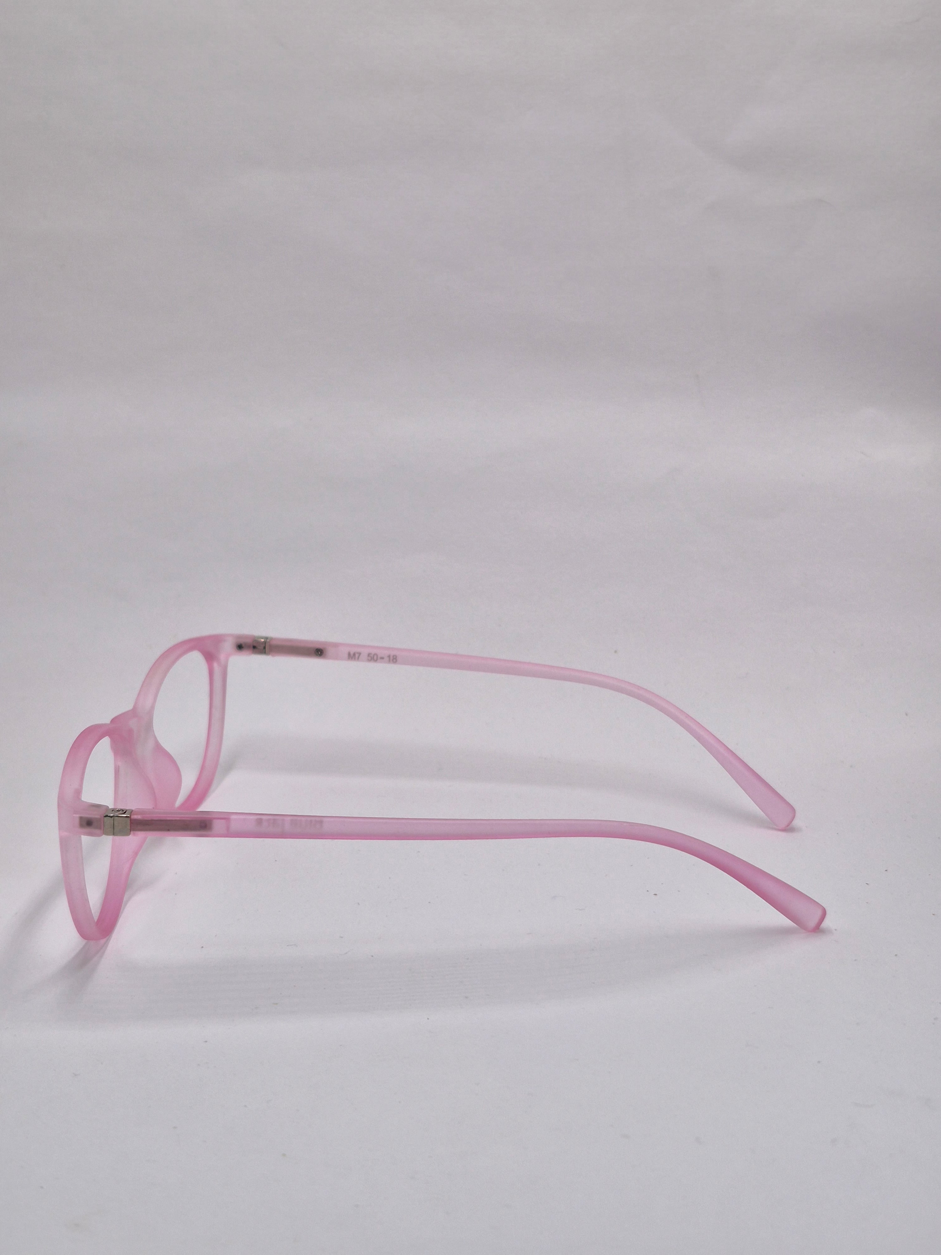 vision plus matte pink frame