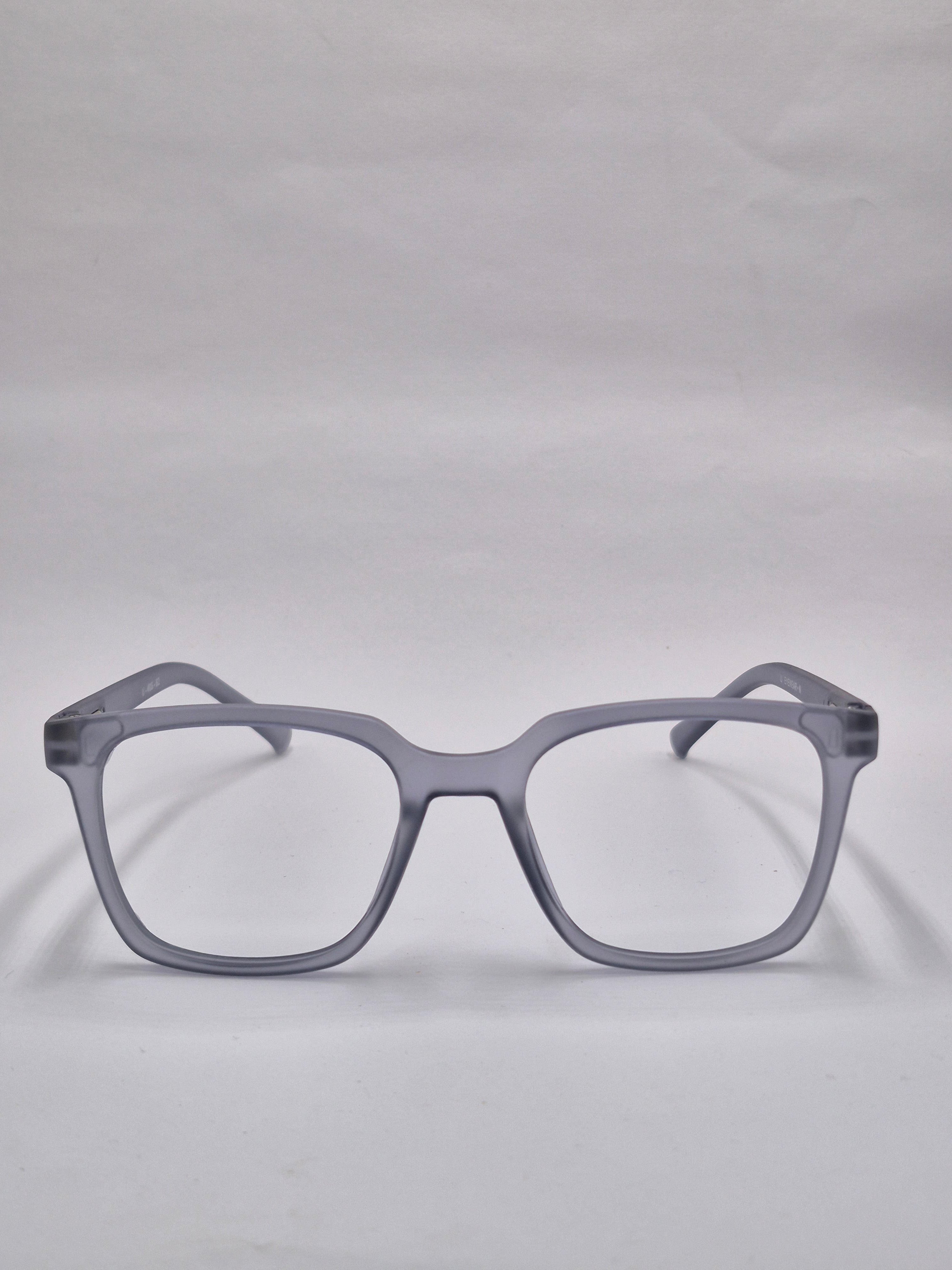 vision plus matte gray frame