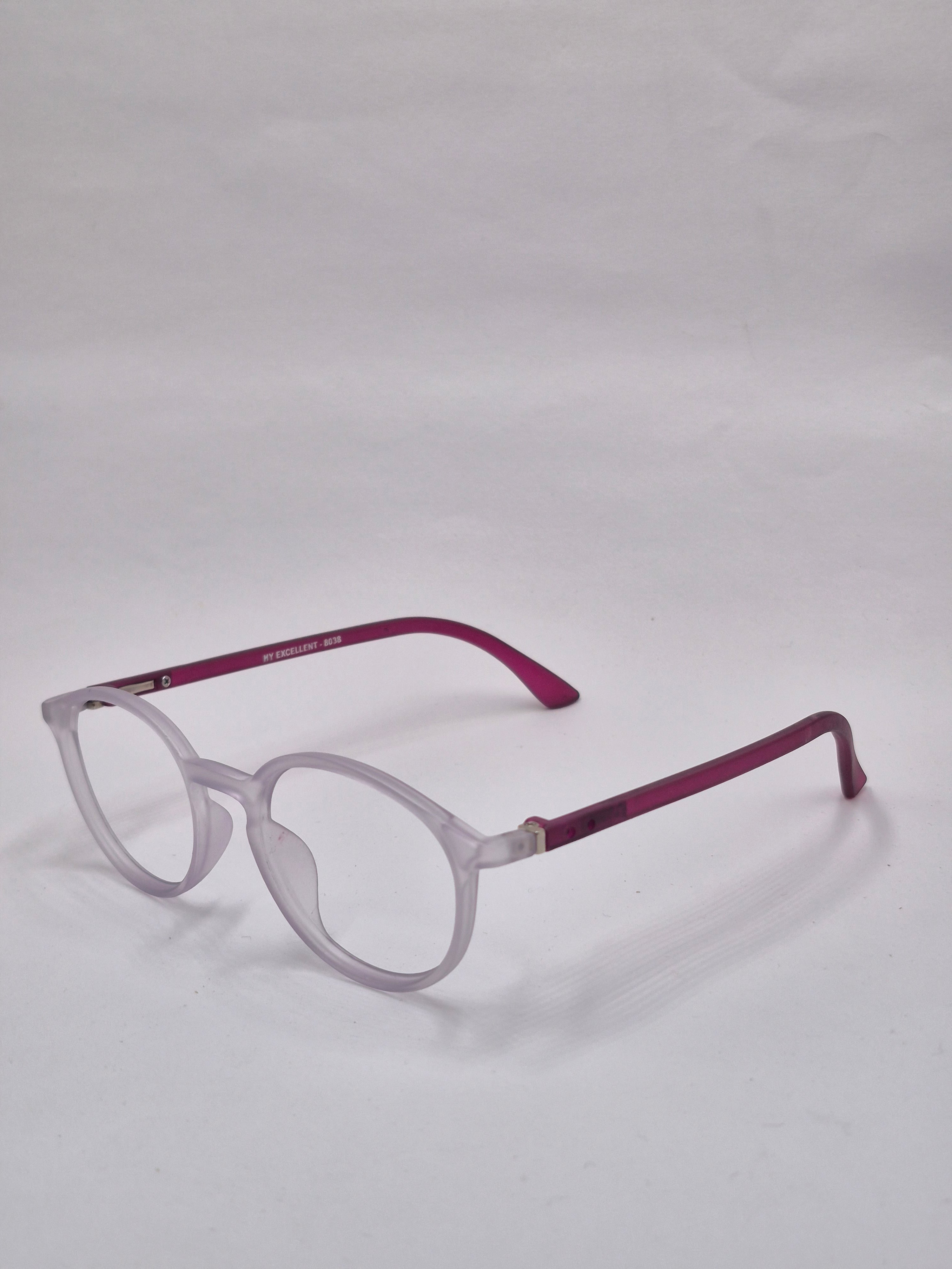 vision plus matte dual lavender and purple frame