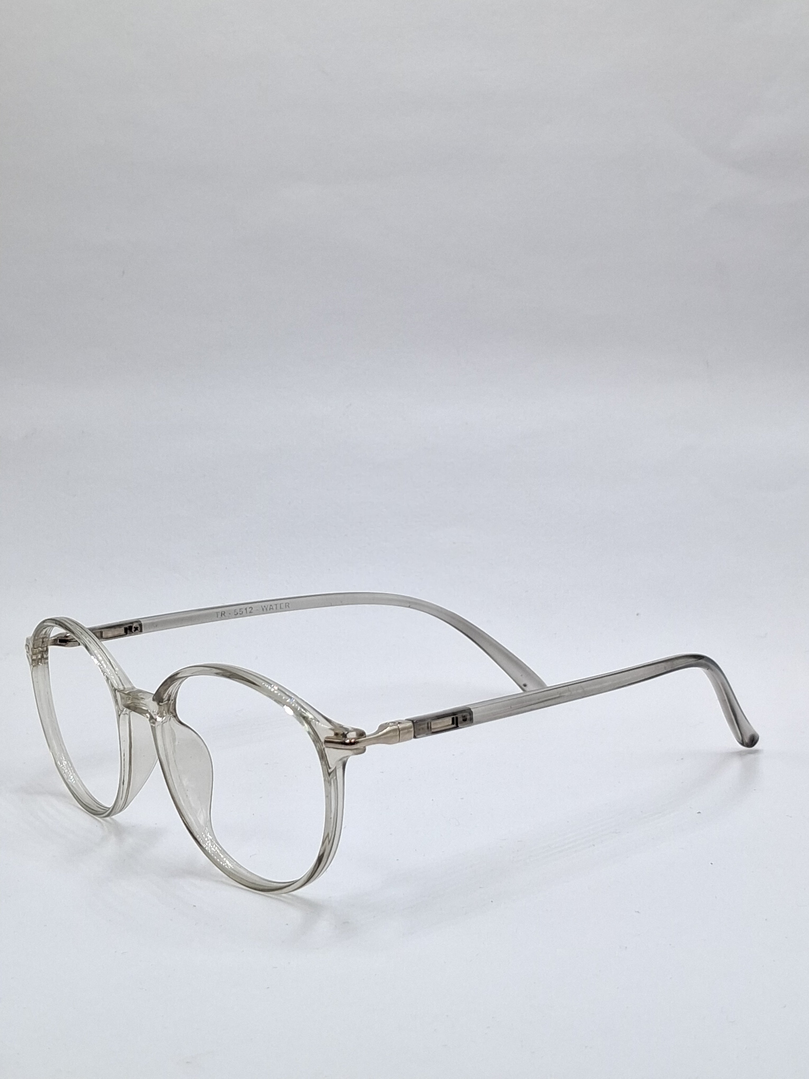 vision plus transparent green frame