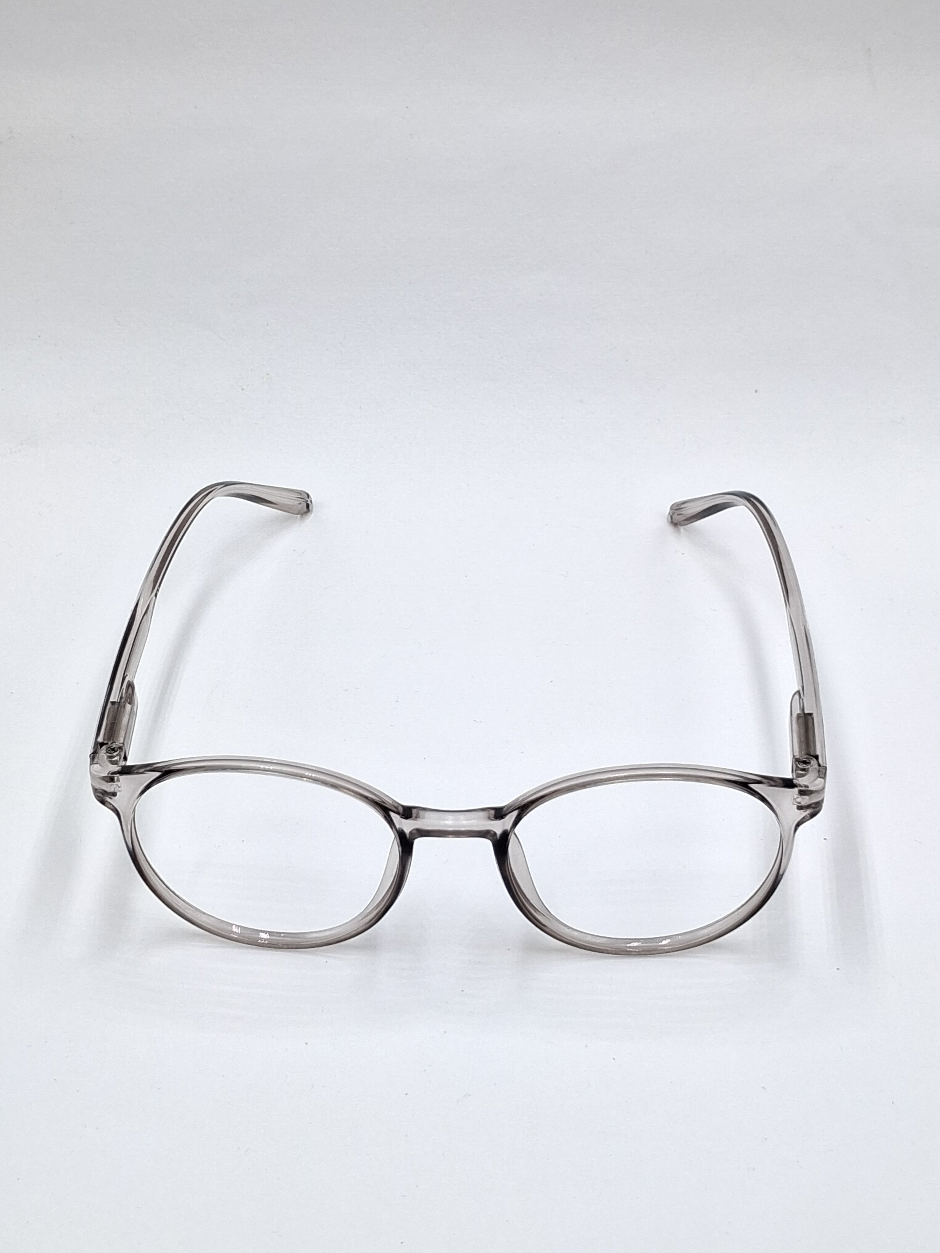 vision plus transparent gray frame