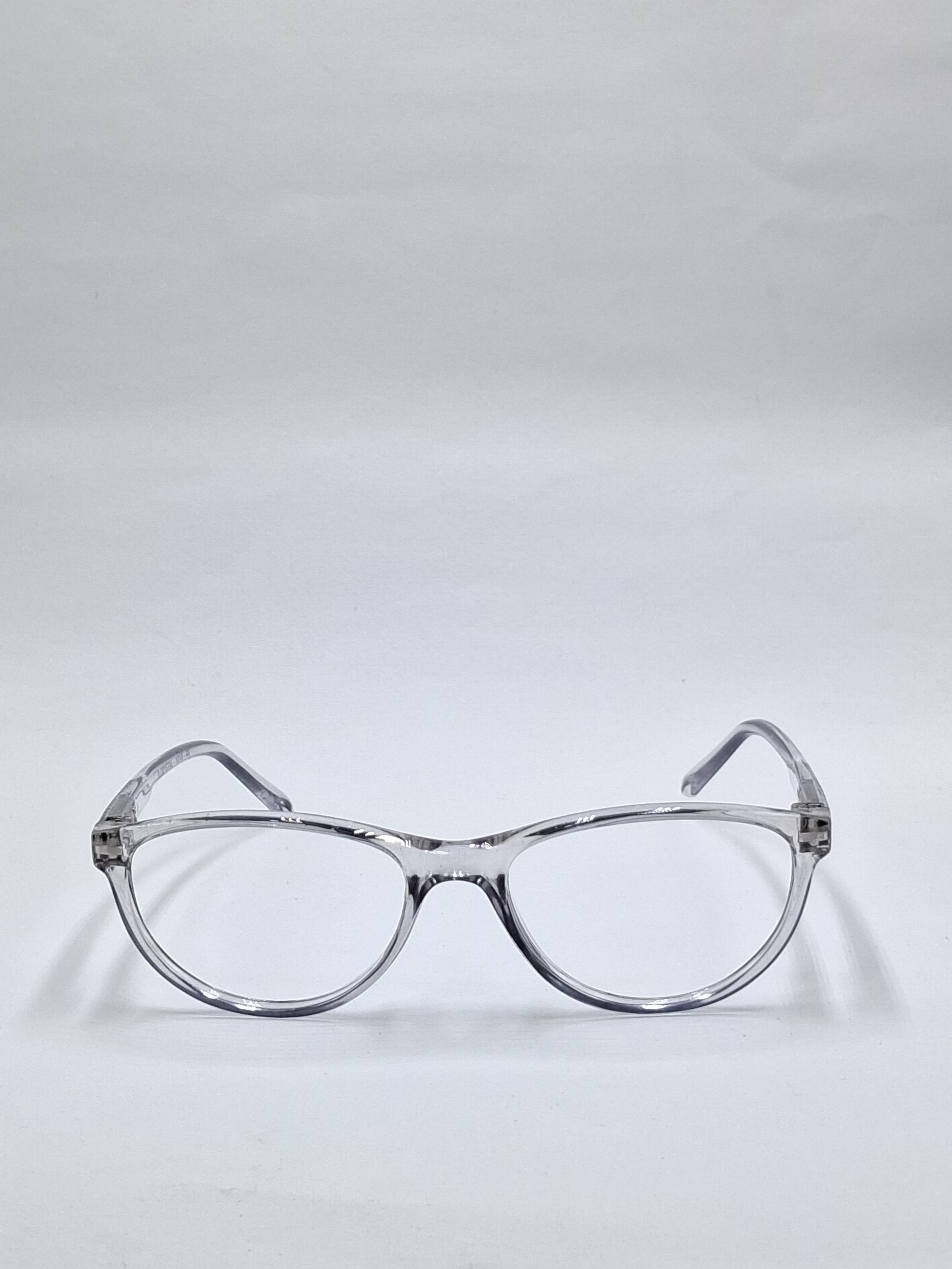 vision plus transparent gray frame