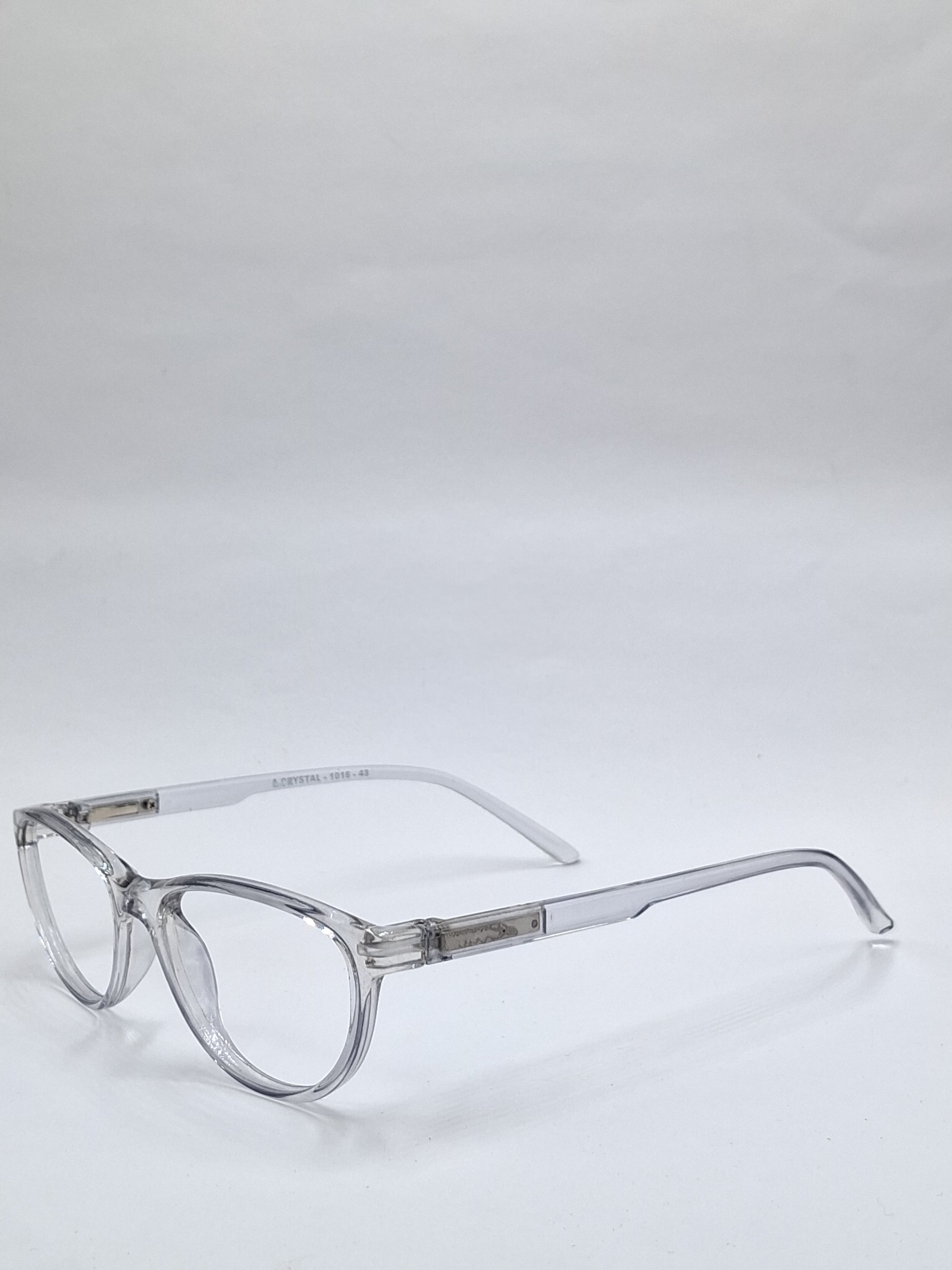 vision plus transparent gray frame