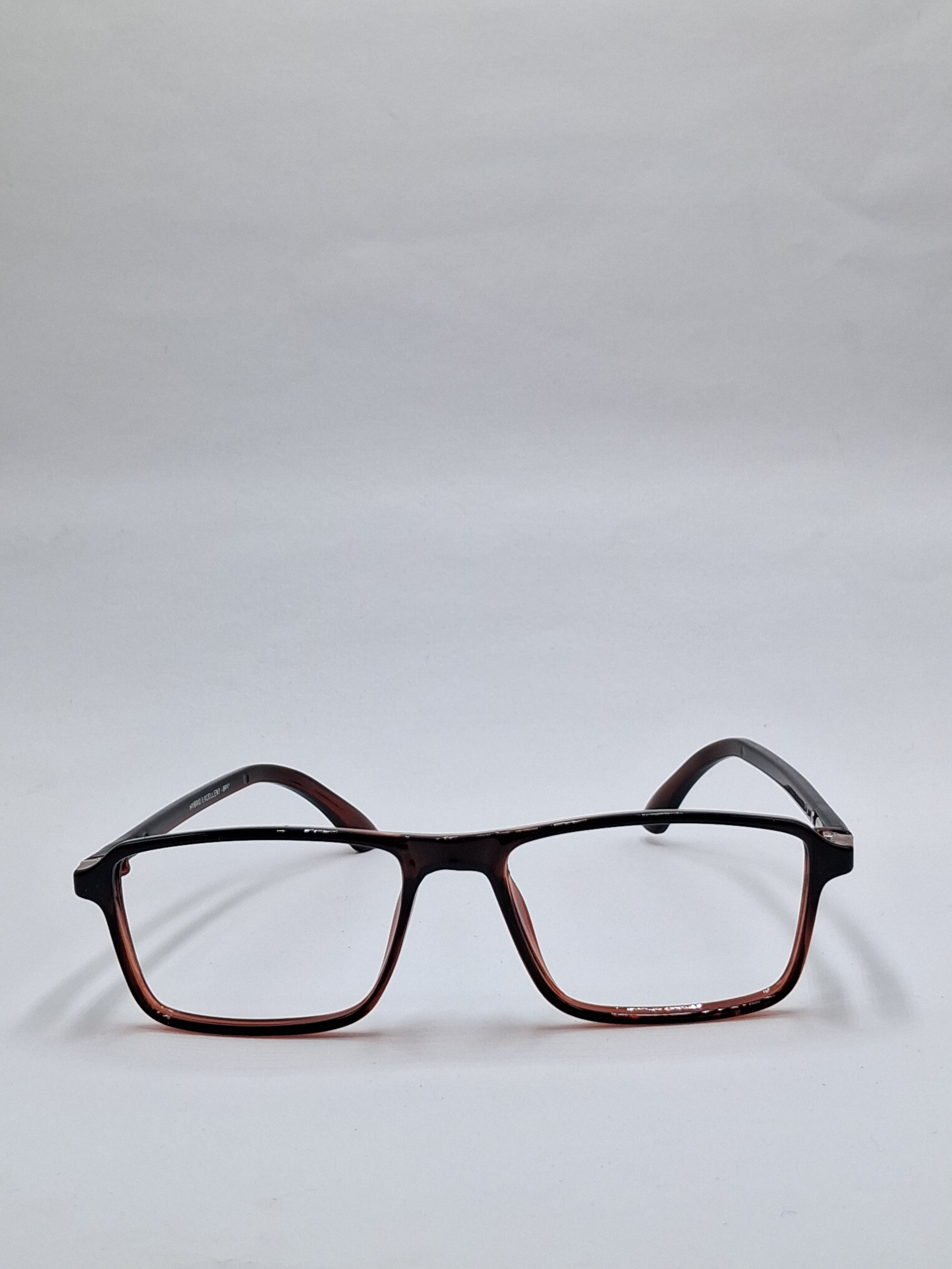 vision plus glossy brown frame
