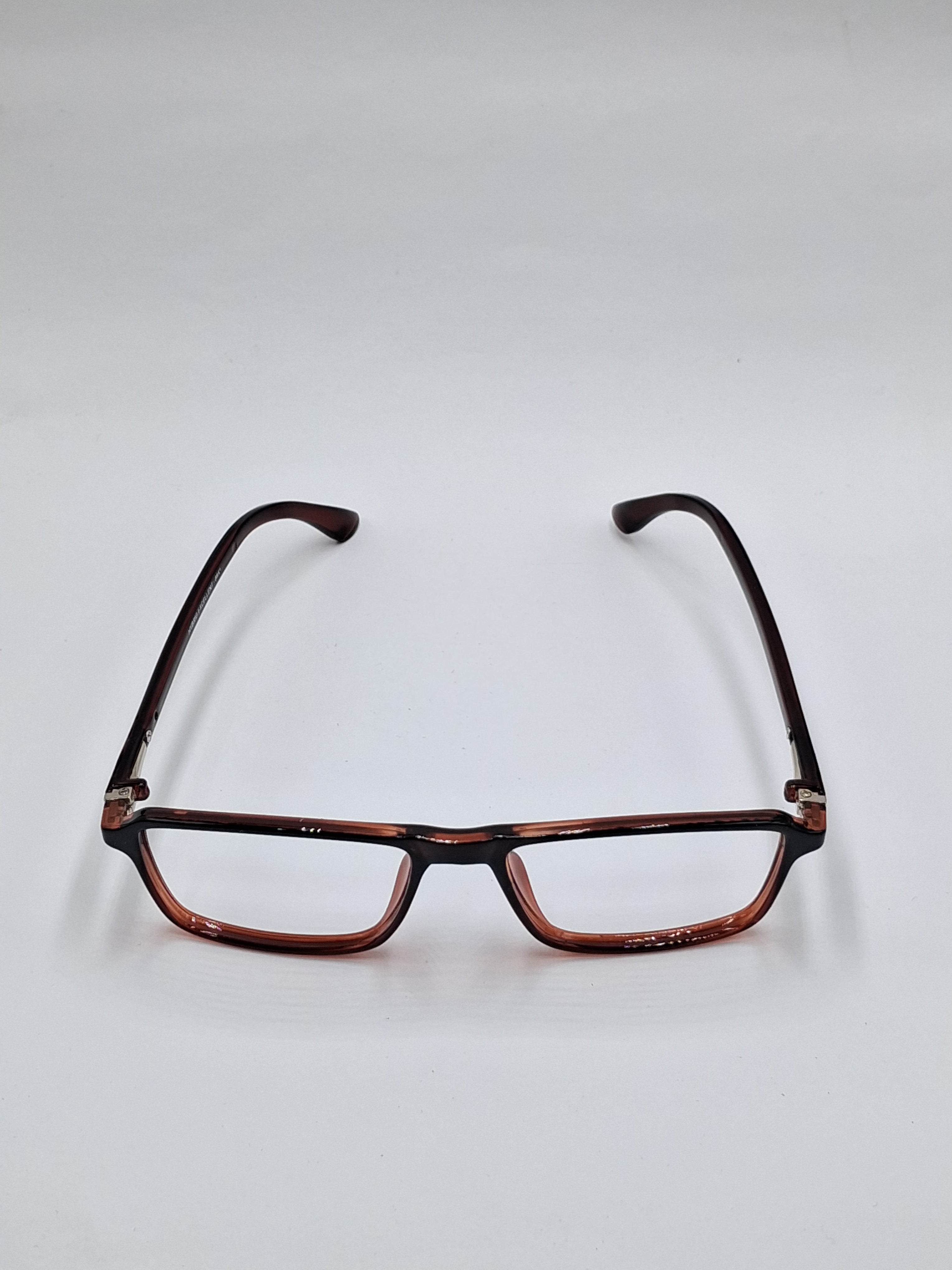 vision plus glossy brown frame