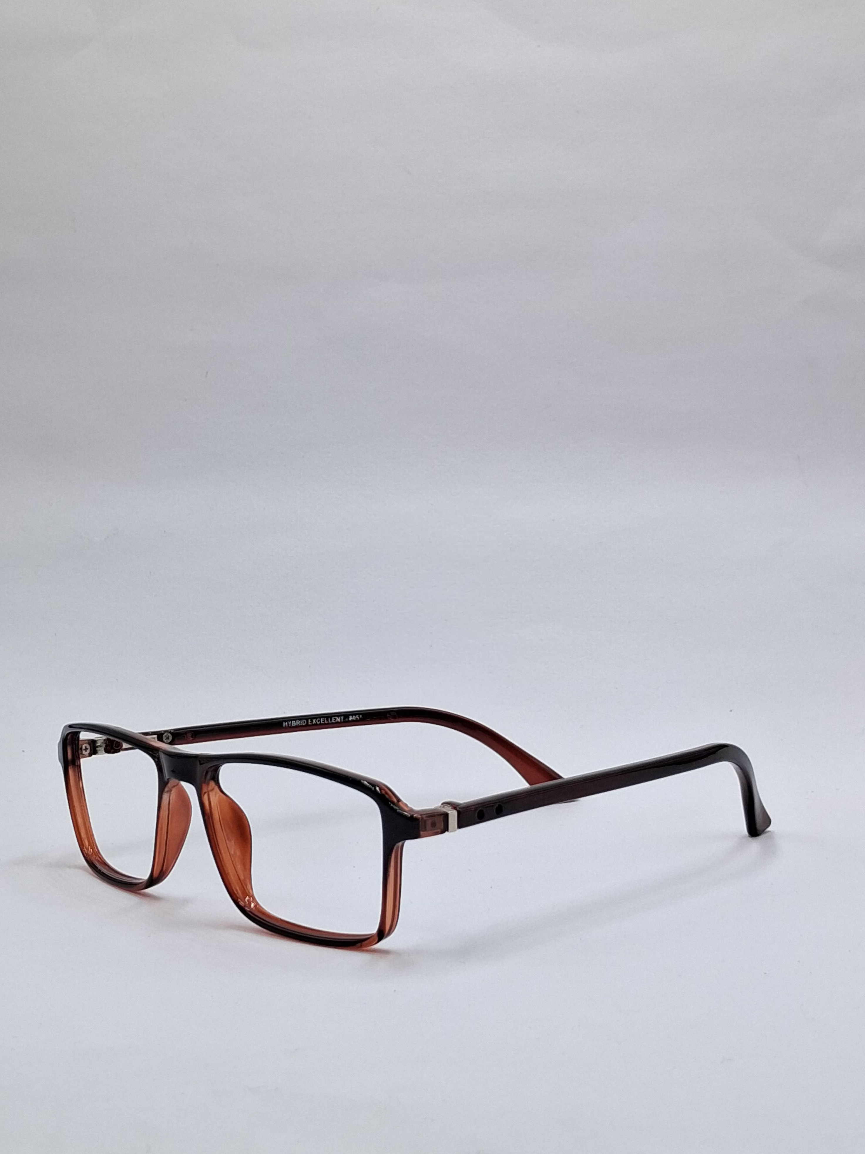 vision plus glossy brown frame