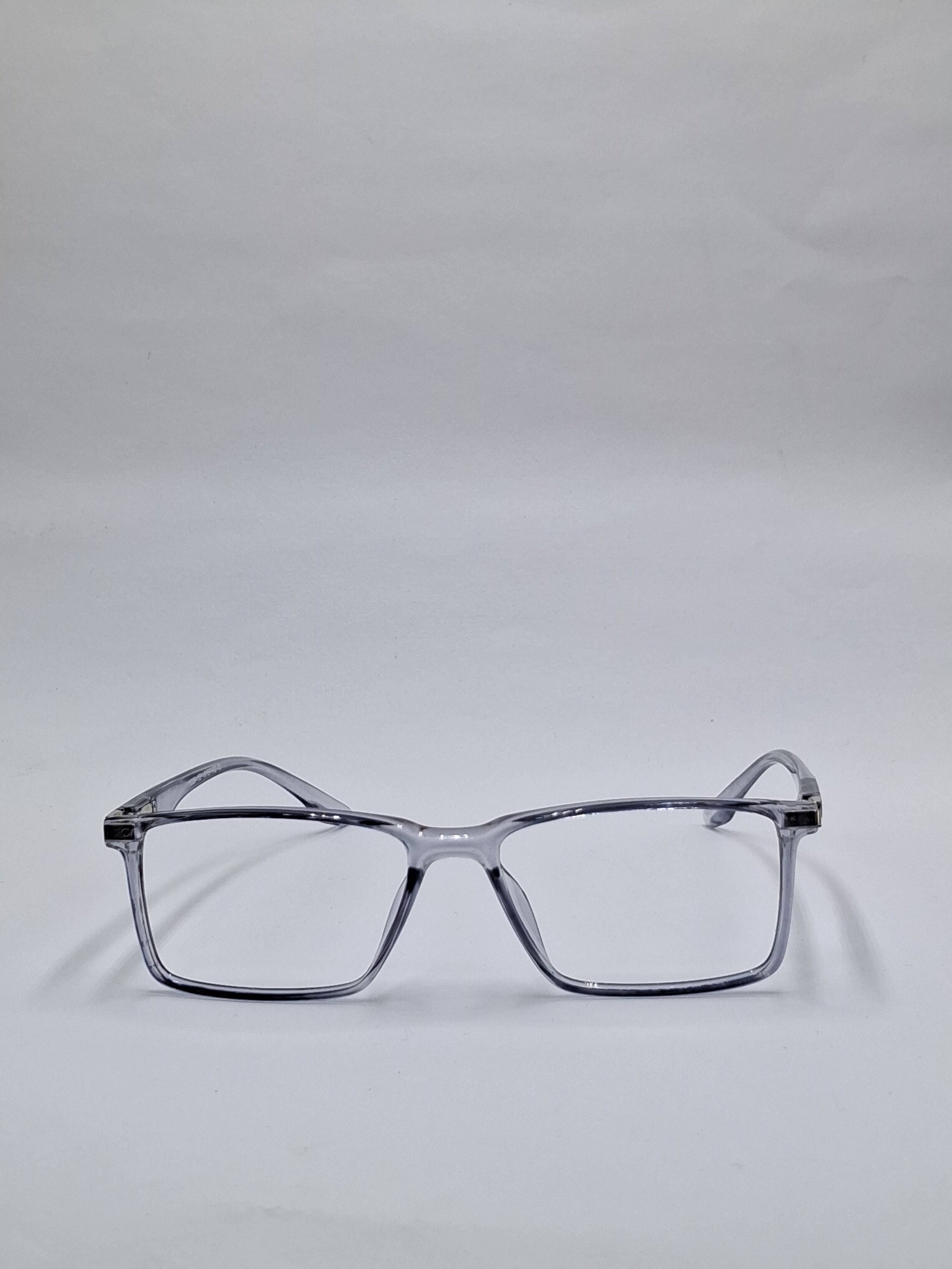vision plus transparent blue frame