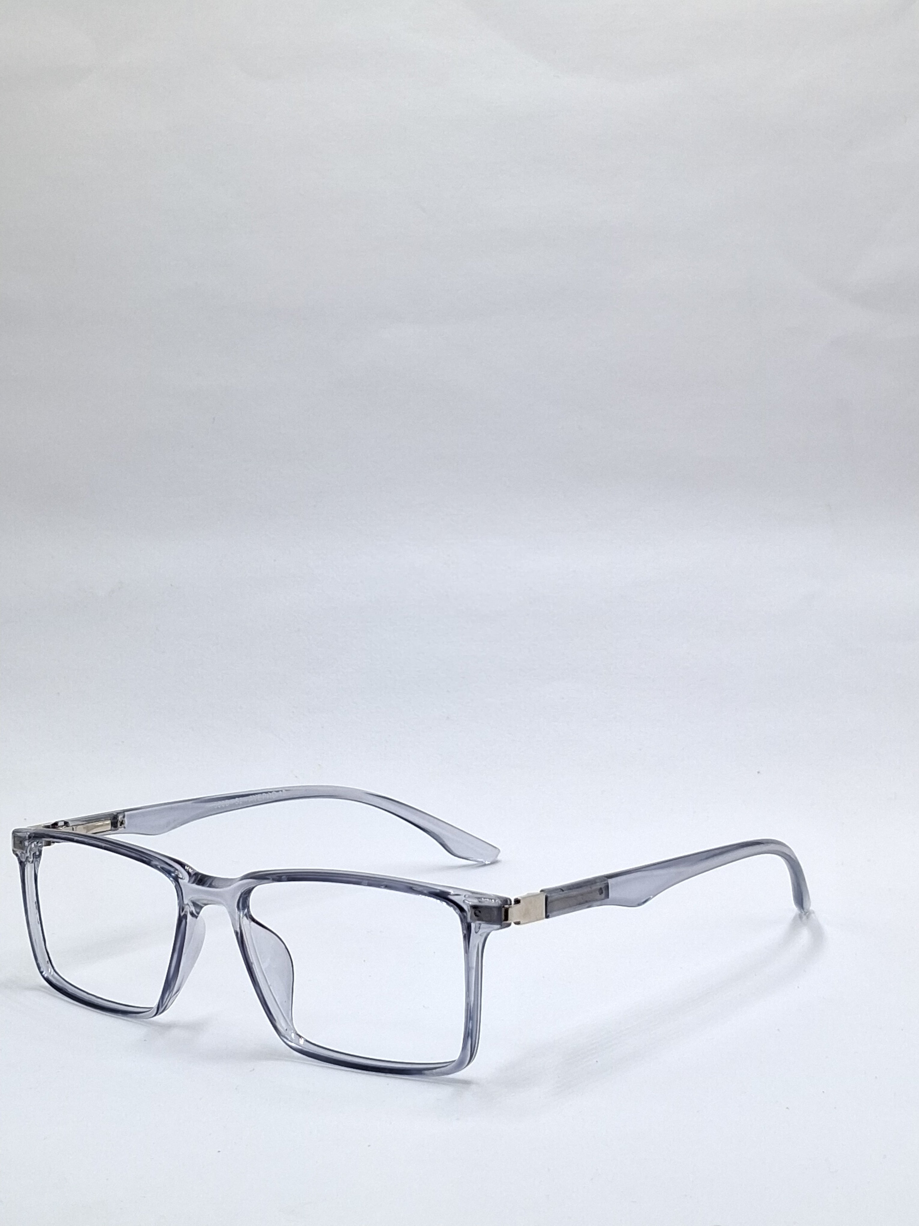 vision plus transparent blue frame