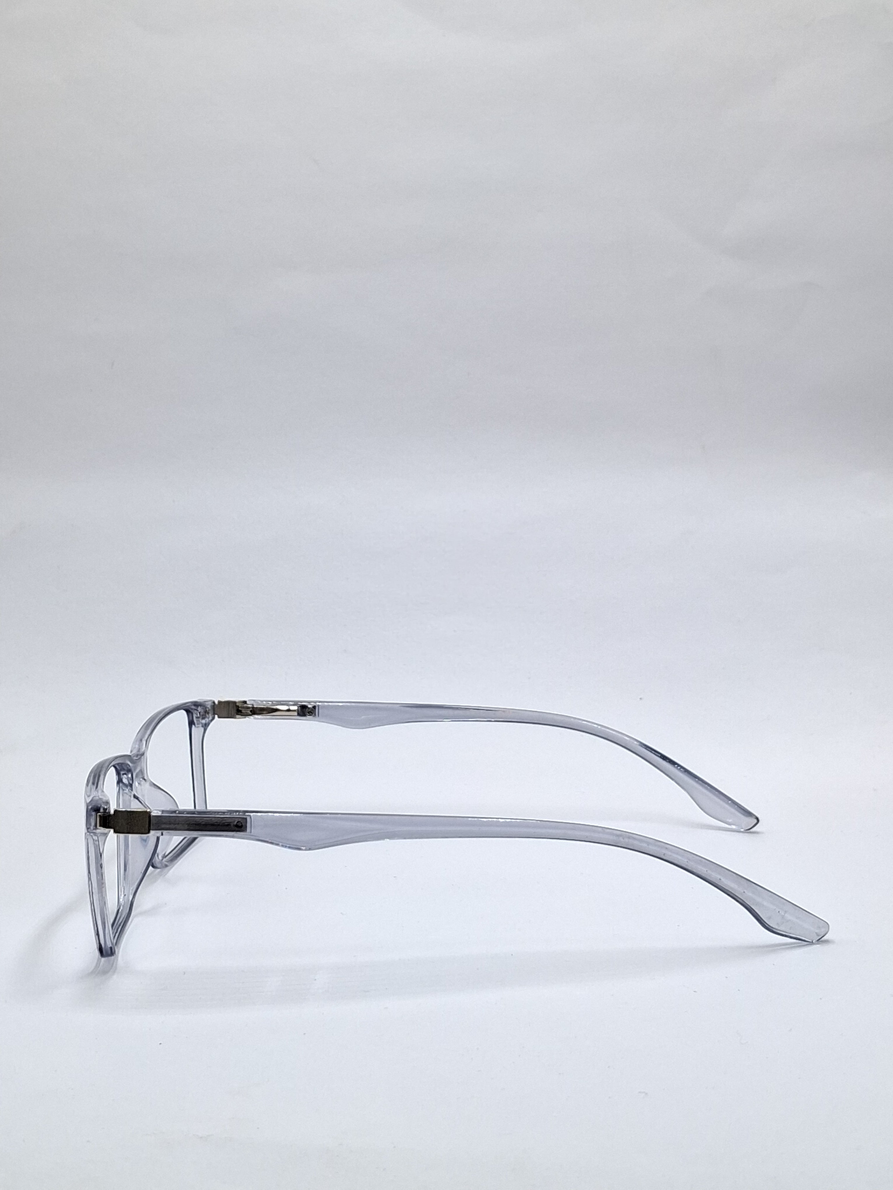 vision plus transparent blue frame