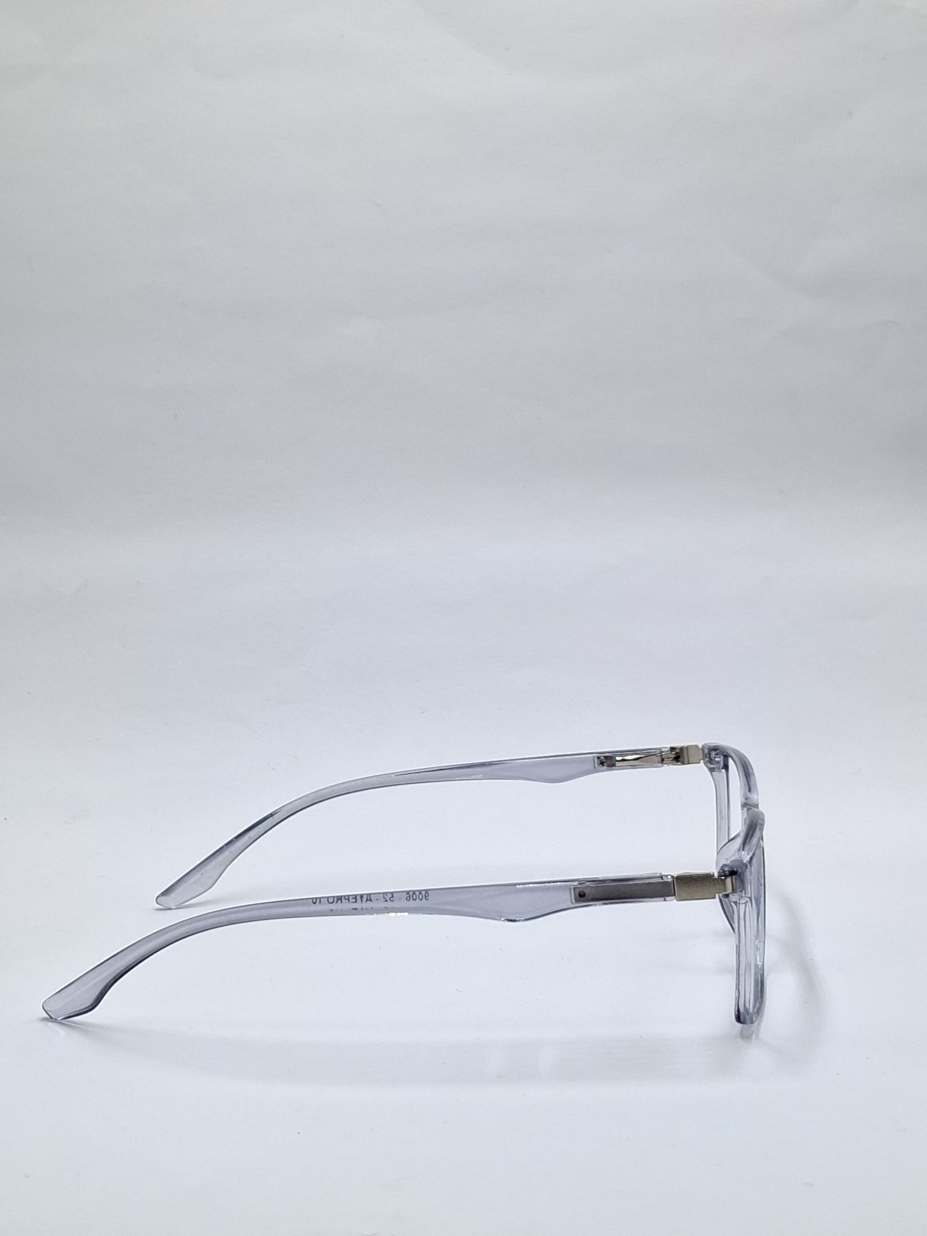 vision plus transparent blue frame