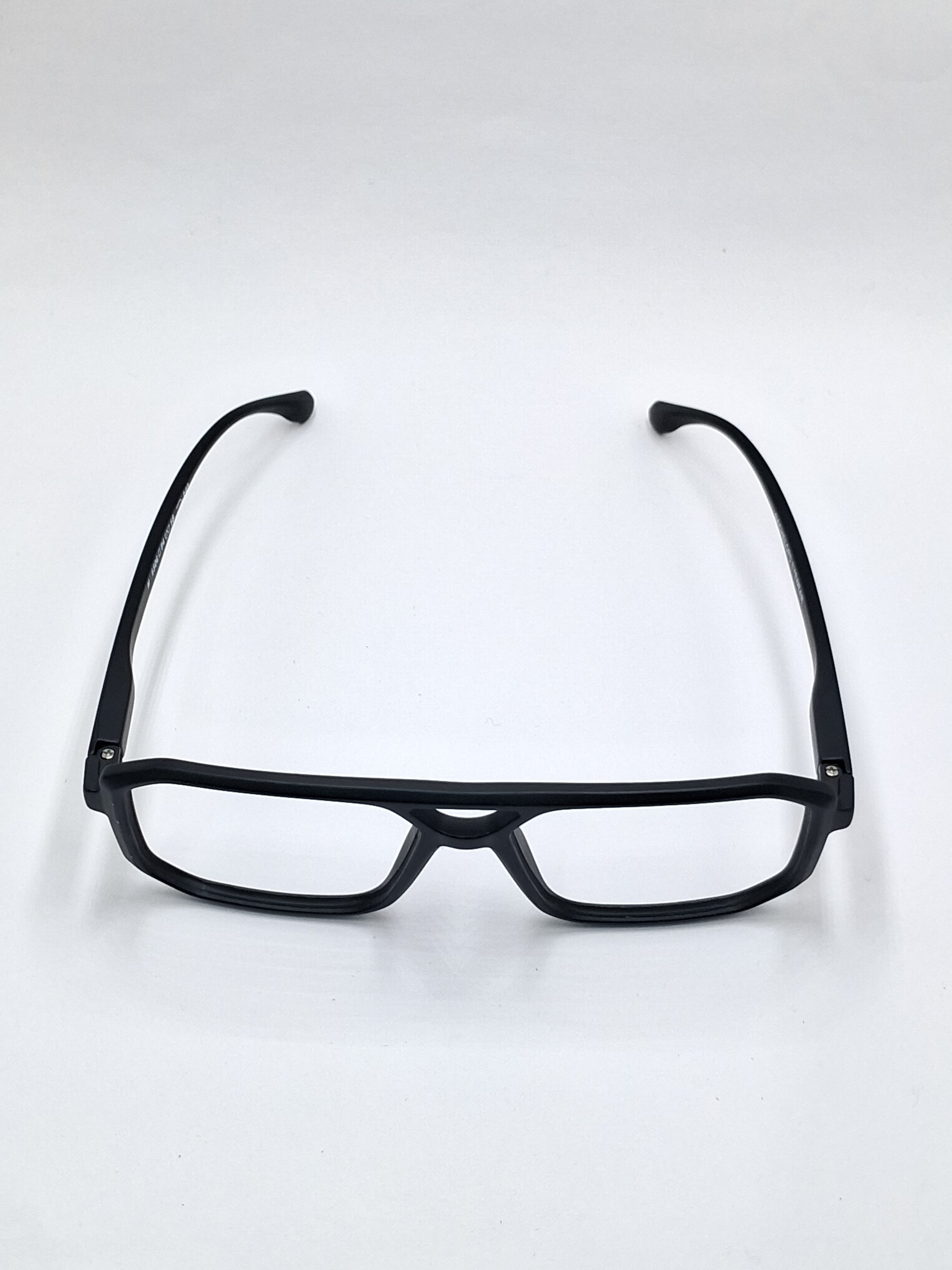 vision plus double bar matte black frame