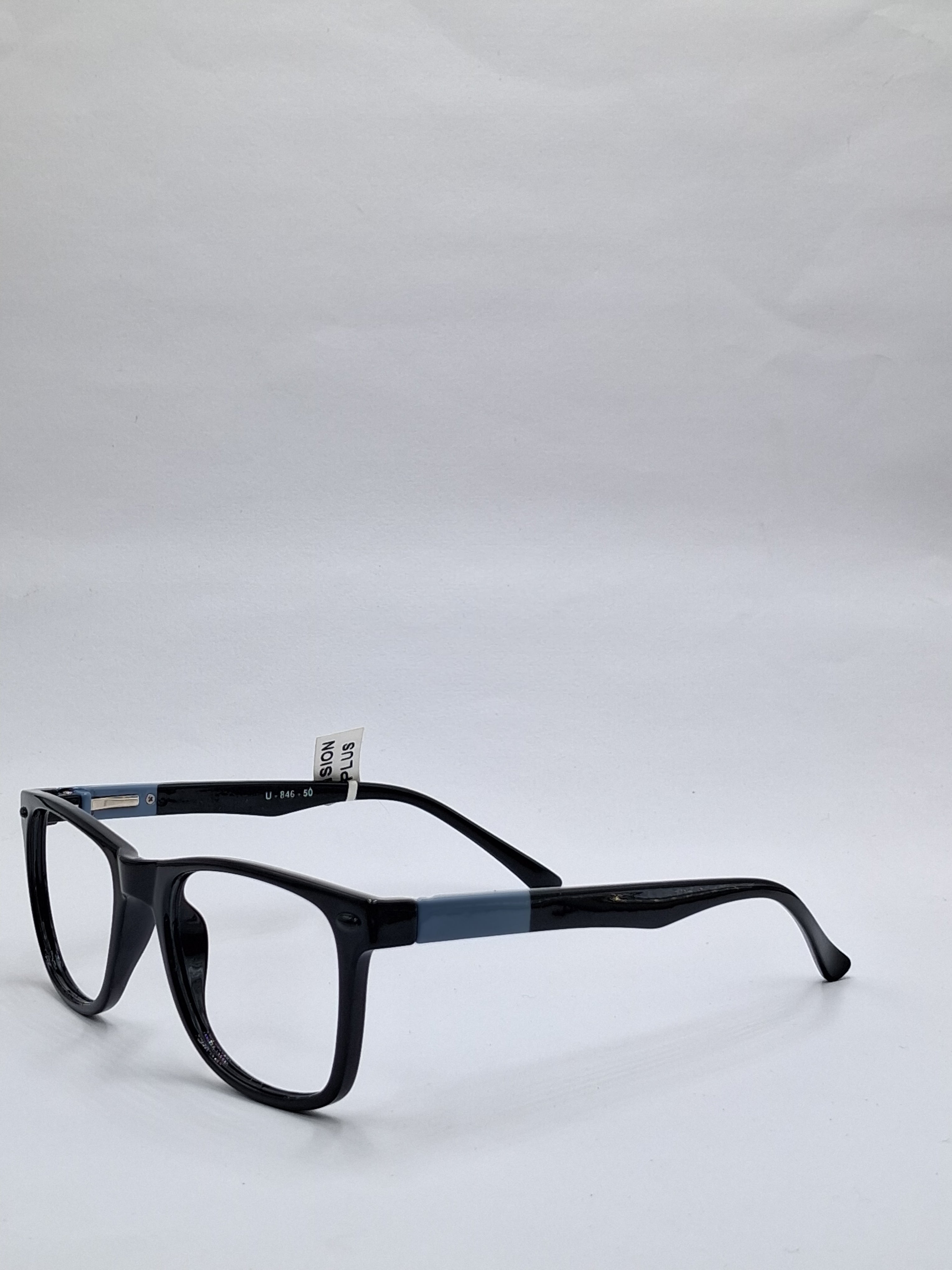 vision plus black and gray frame