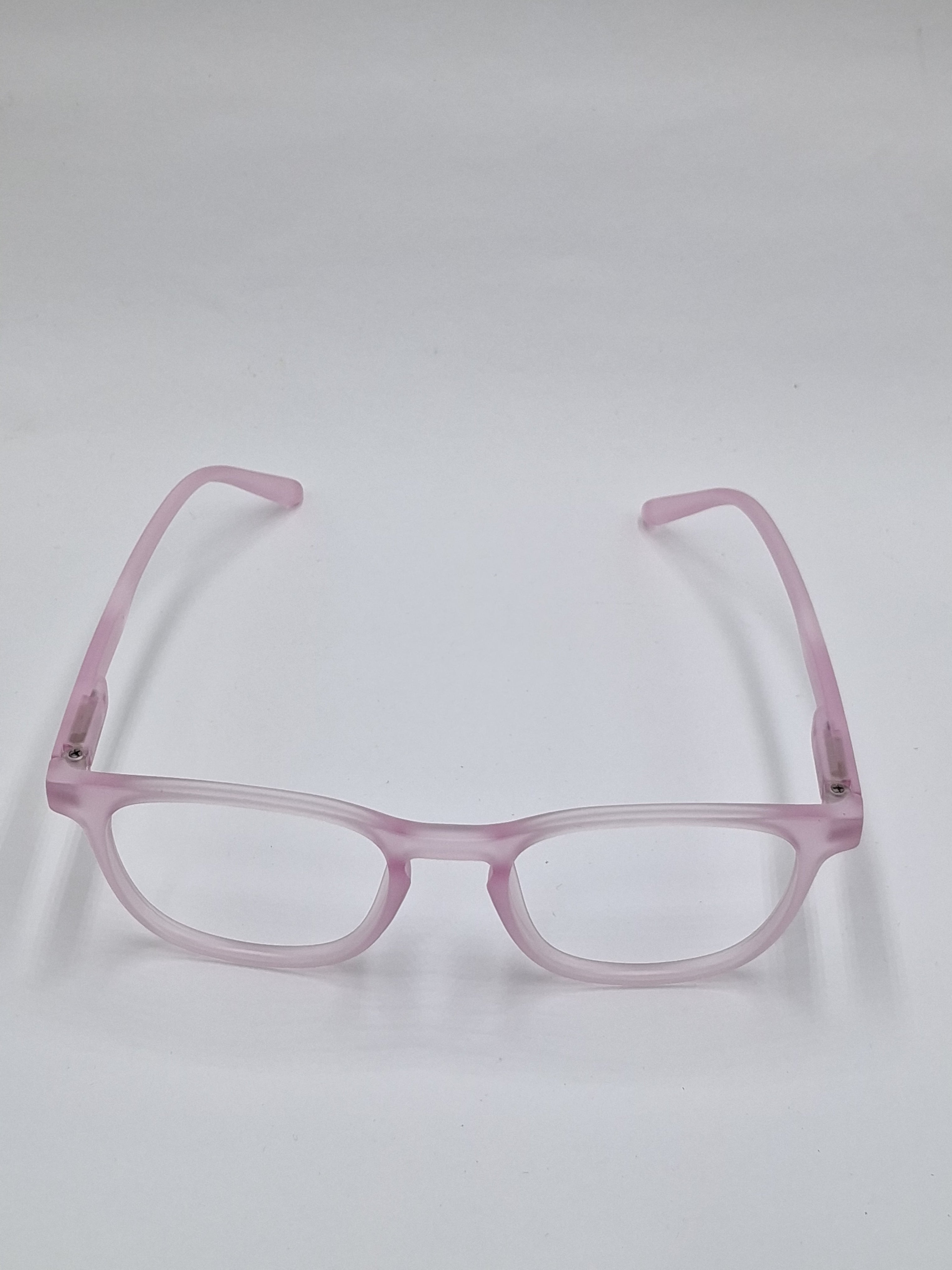 vision plus matte dual pink and white frame